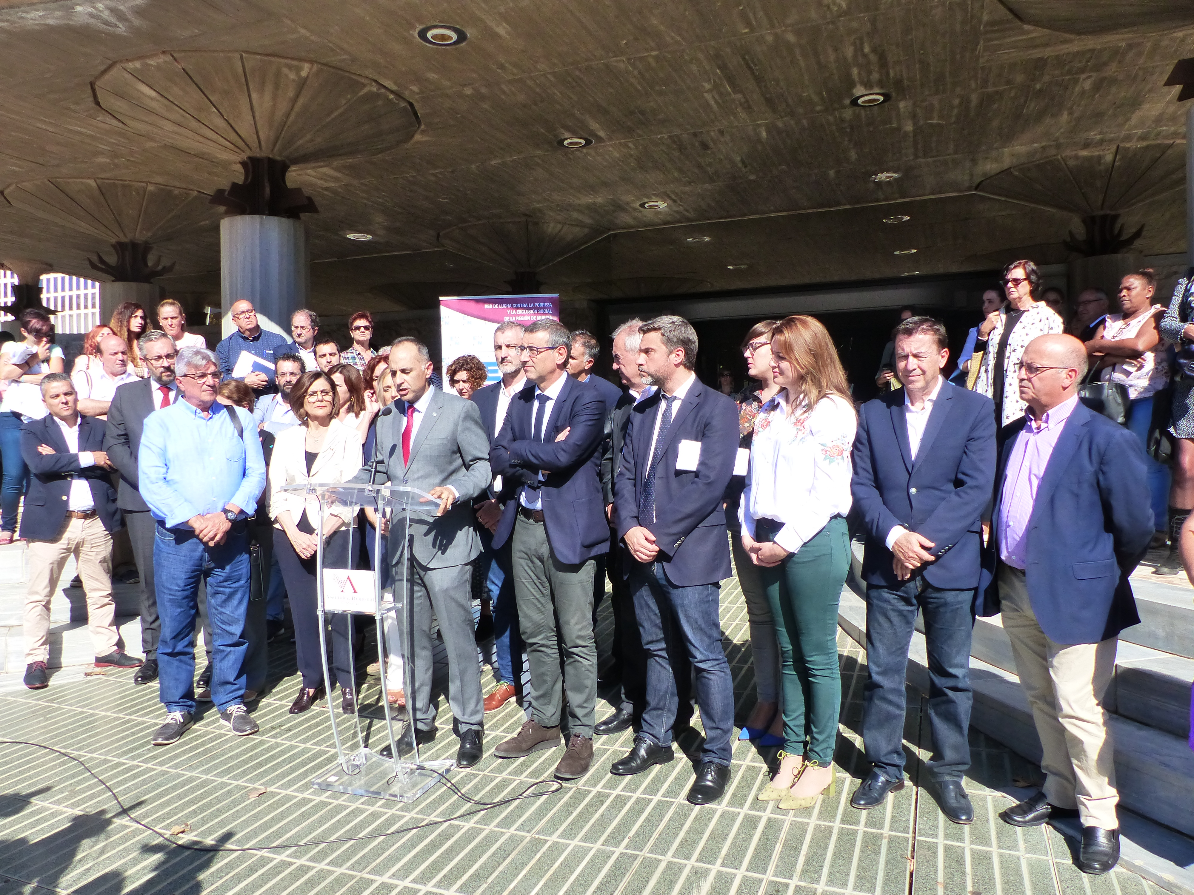 Lectura del manifiesto de EAPN Región de Murcia en el Día Internacional para la Erradicación de la Pobreza