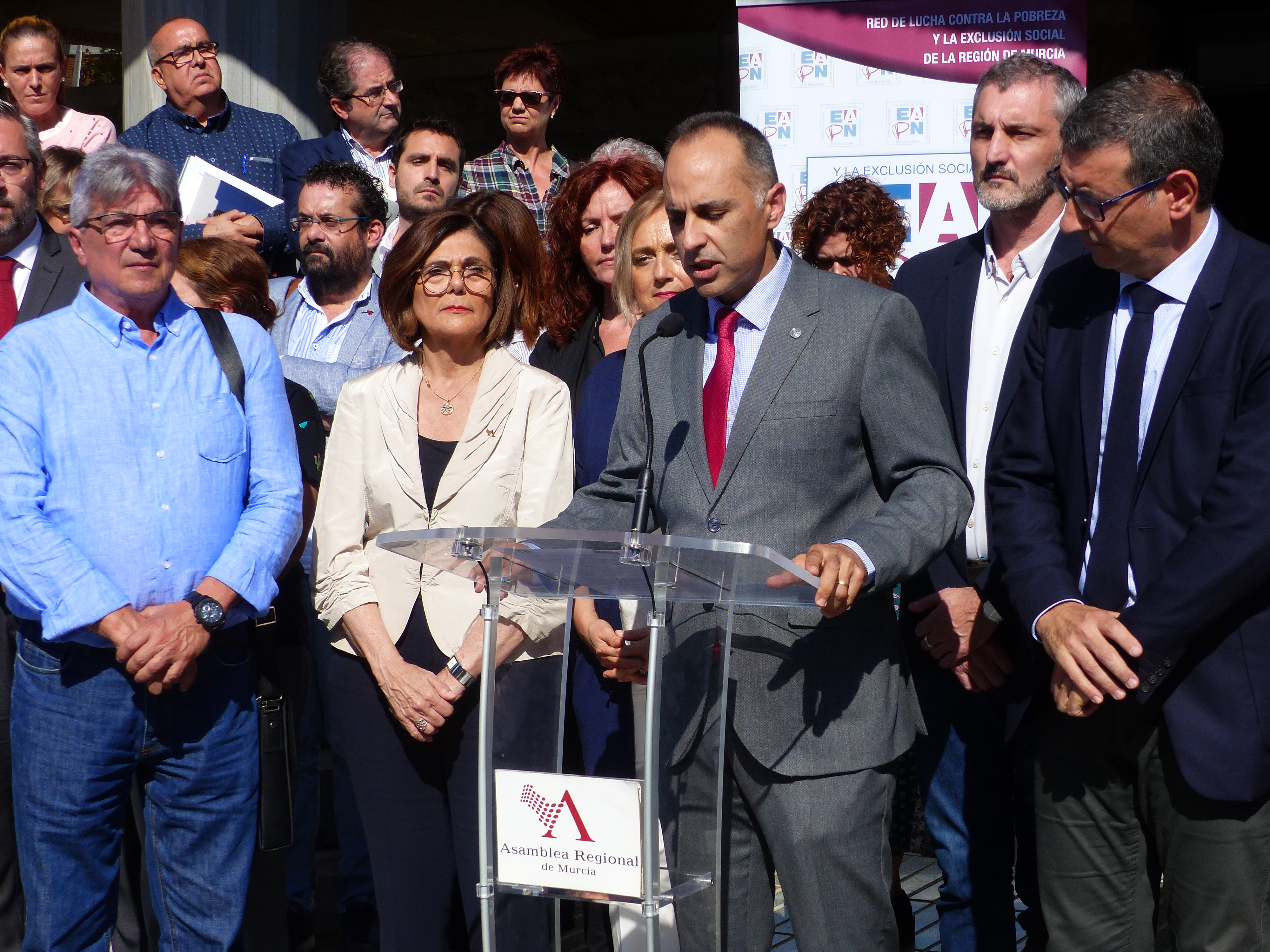Lectura del manifiesto de EAPN Región de Murcia en el Día Internacional para la Erradicación de la Pobreza