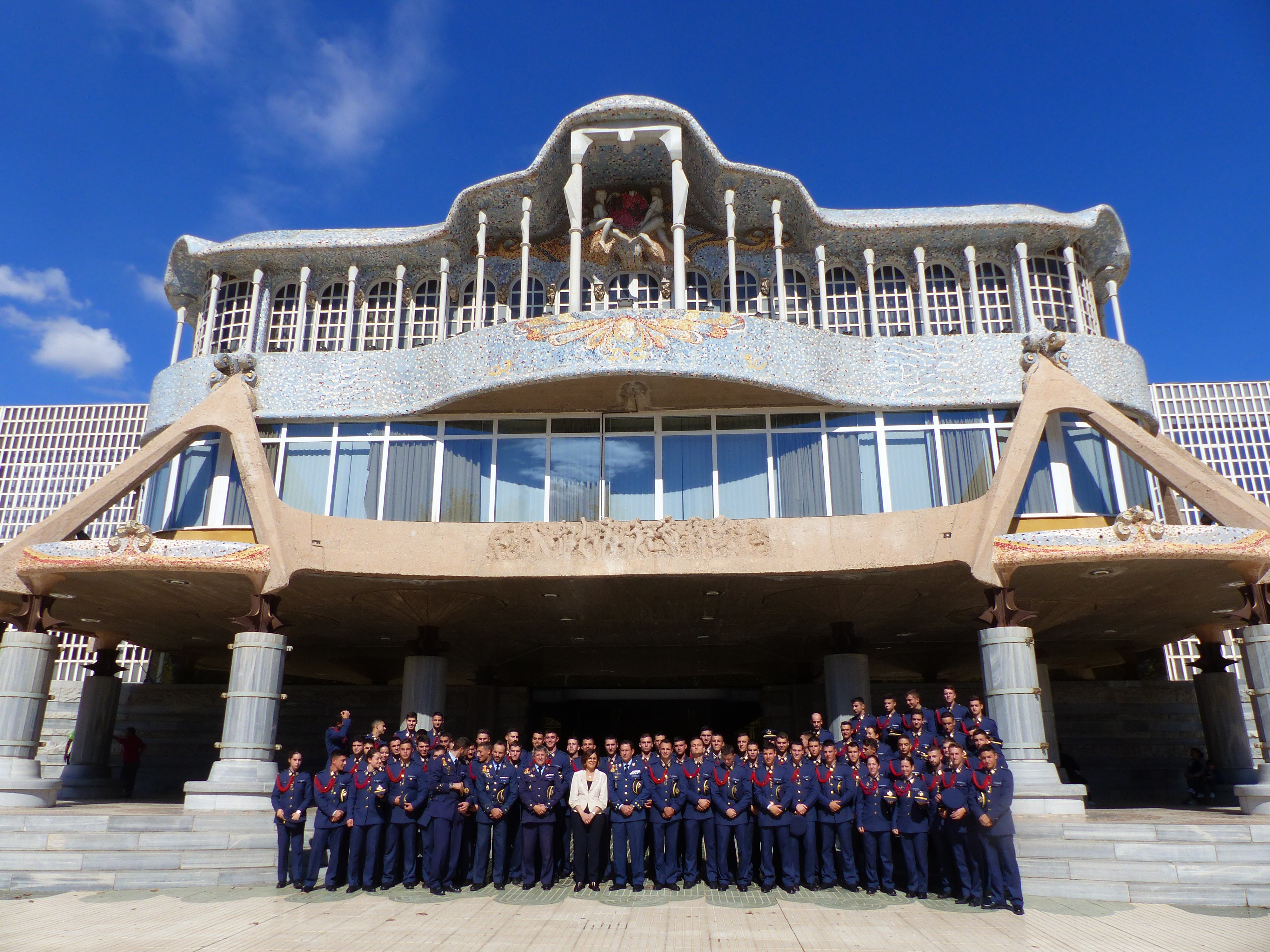 Visita de la Academia General del Aire