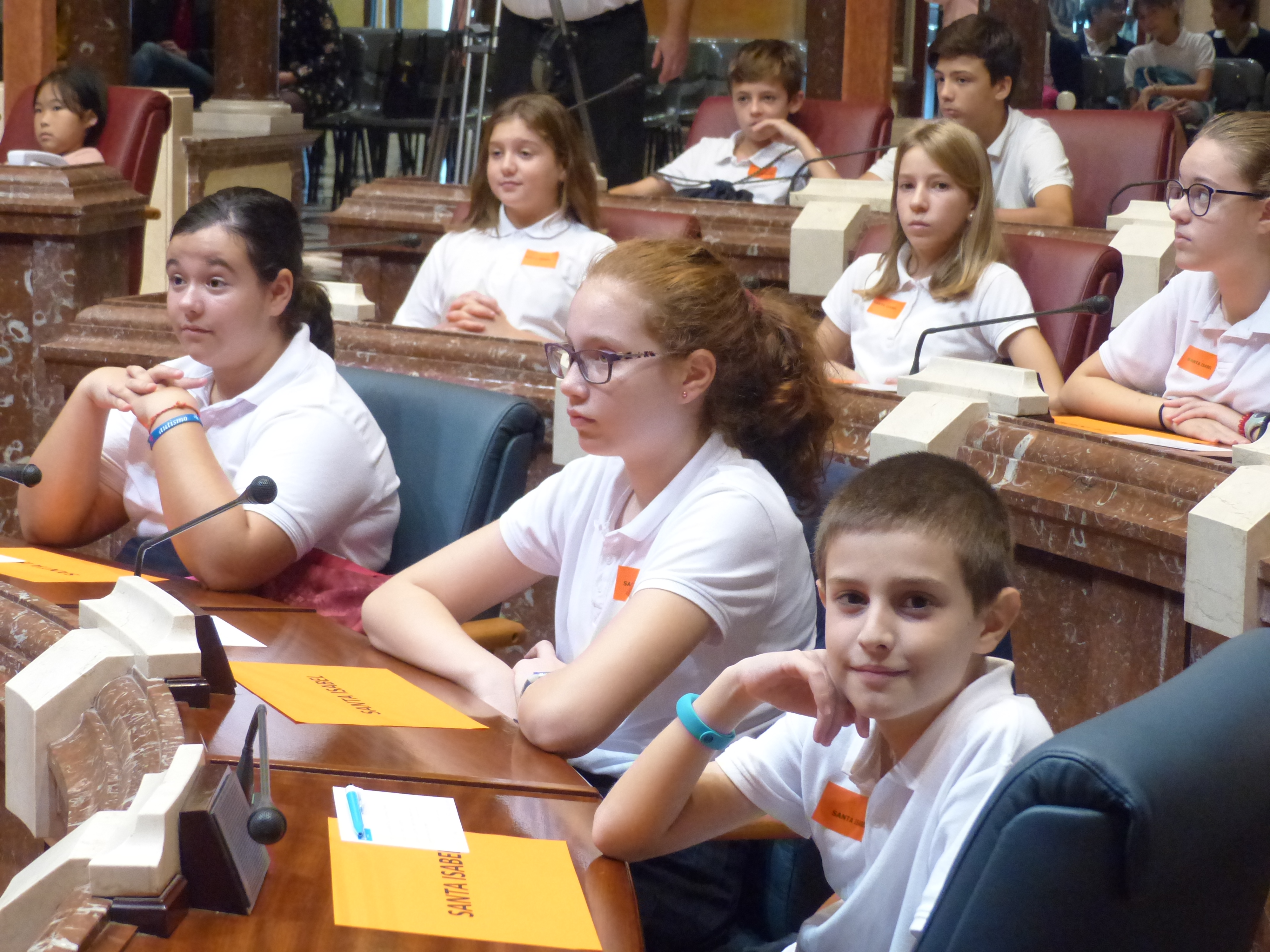 Aldeas Infantiles SOS ha celebrado en la Asamblea un pleno infantil
