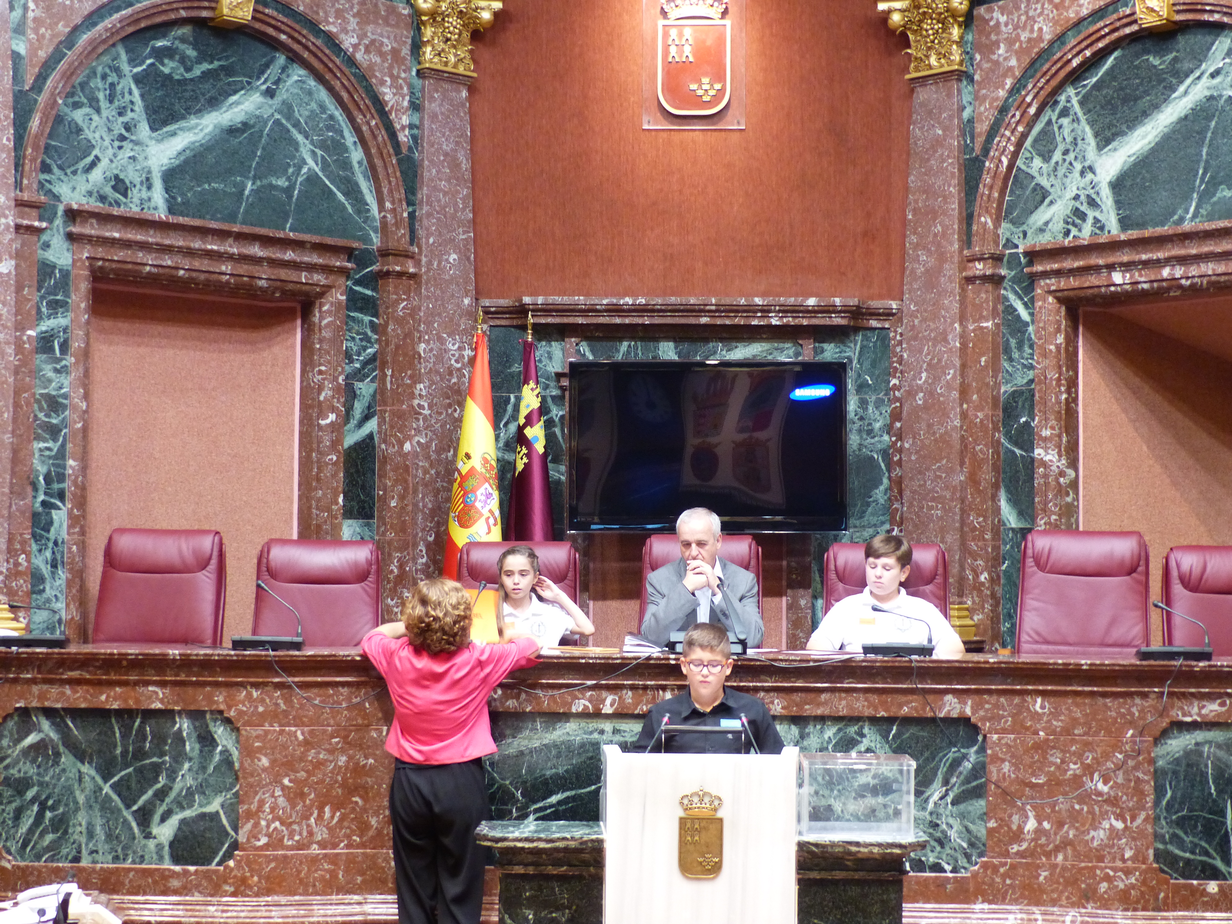 Aldeas Infantiles SOS ha celebrado en la Asamblea un pleno infantil