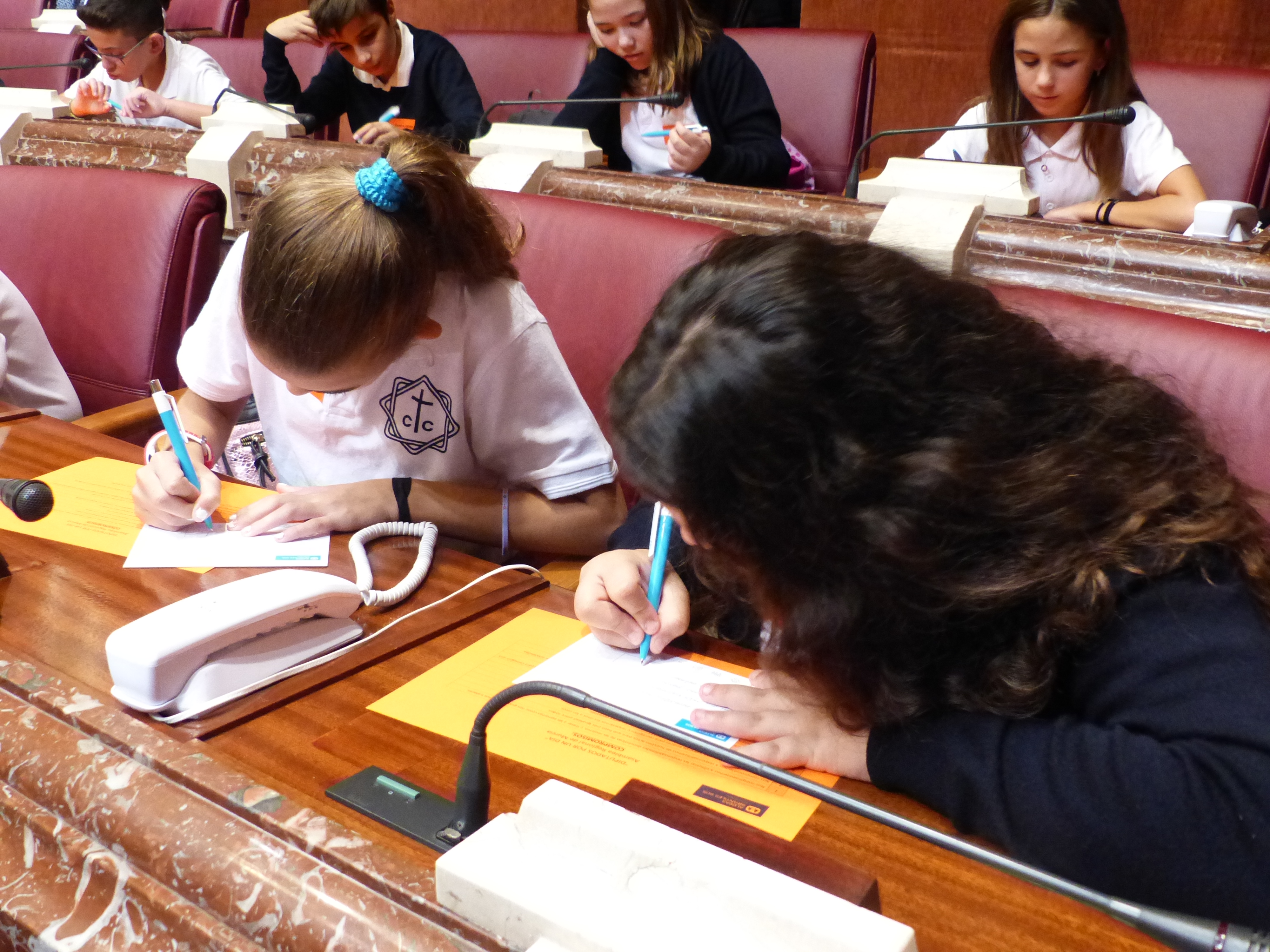 Aldeas Infantiles SOS ha celebrado en la Asamblea un pleno infantil