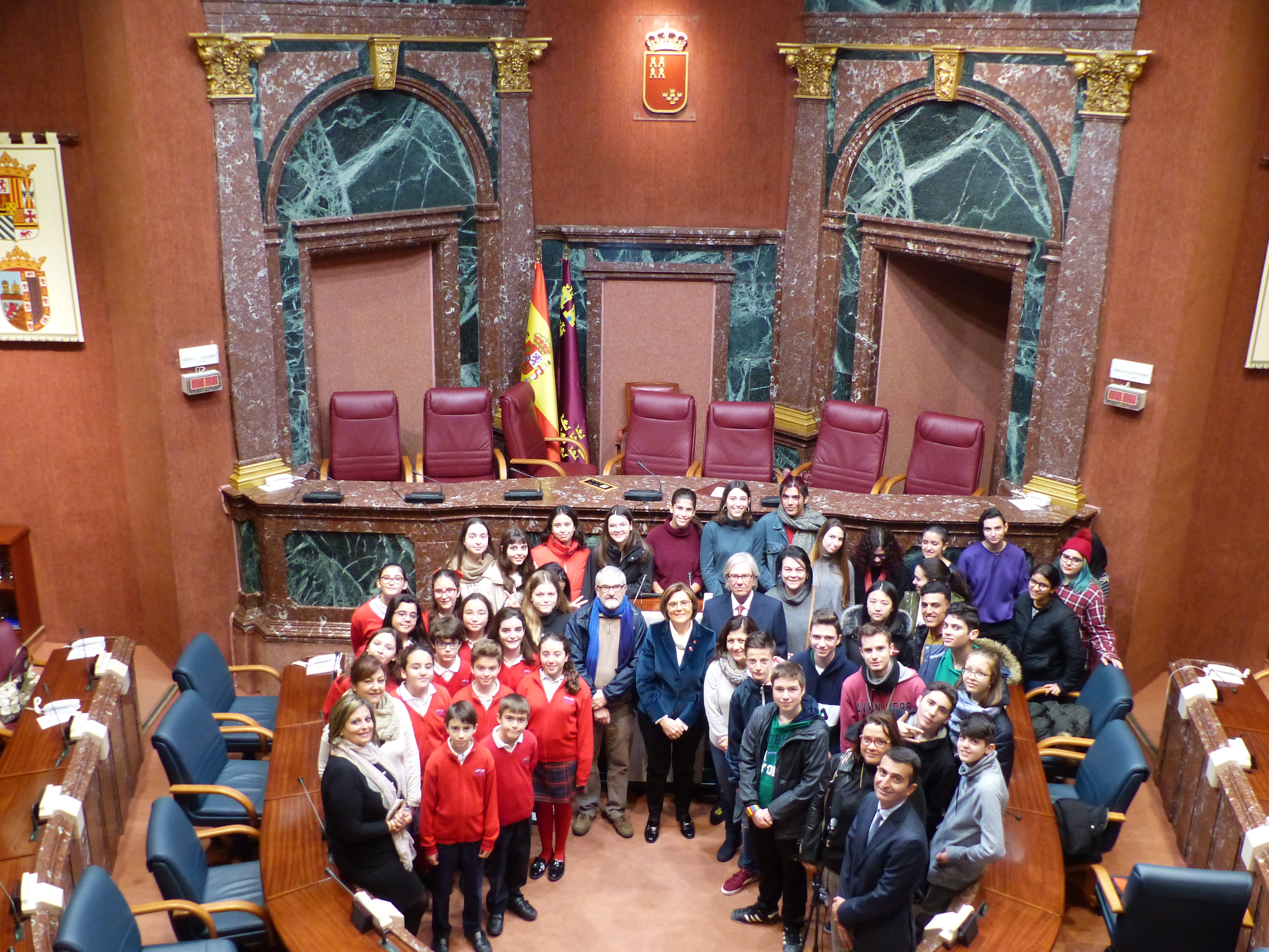 El programa educativo ‘Educando en Justicia’ visita la Asamblea
