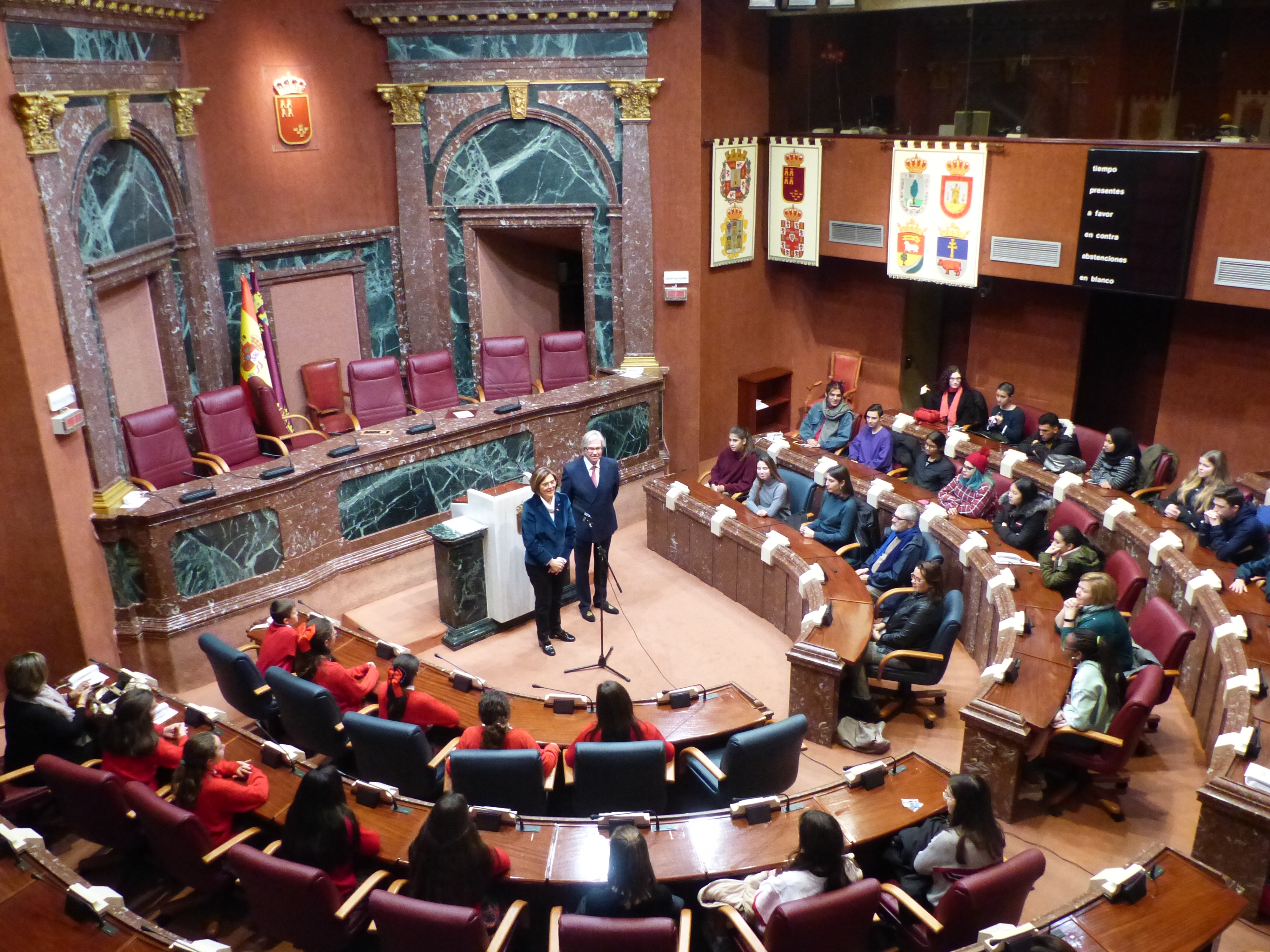 El programa educativo ‘Educando en Justicia’ visita la Asamblea