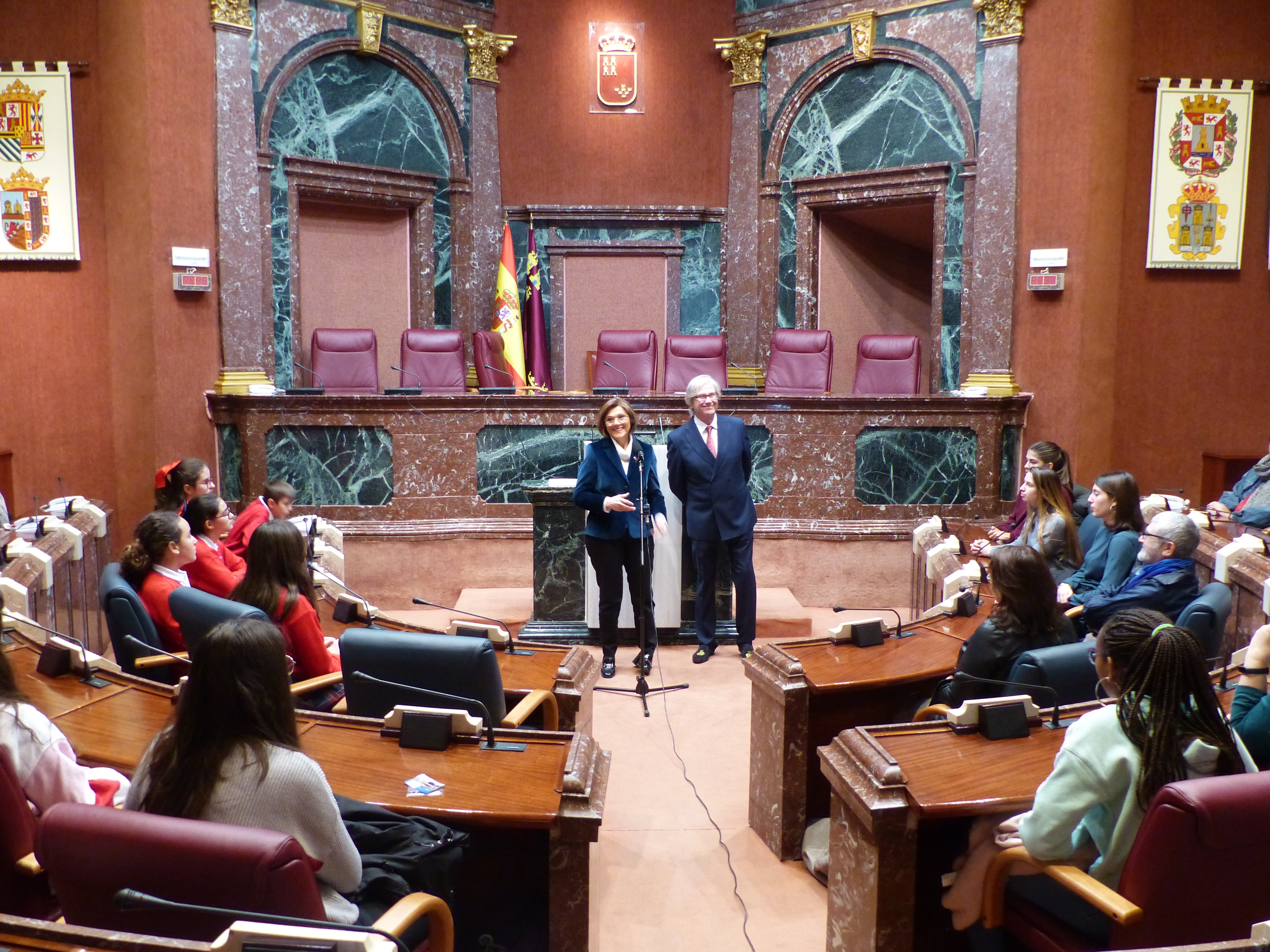 El programa educativo ‘Educando en Justicia’ visita la Asamblea