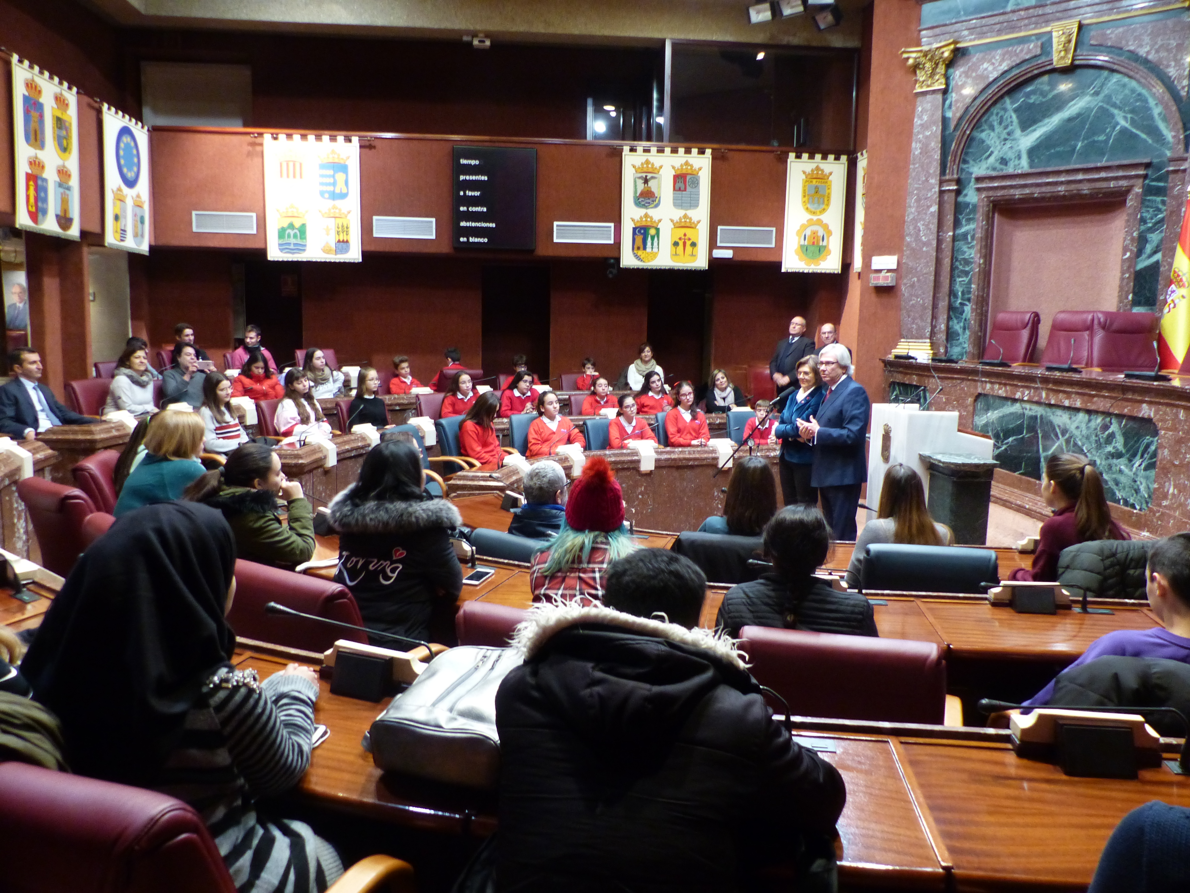 El programa educativo ‘Educando en Justicia’ visita la Asamblea