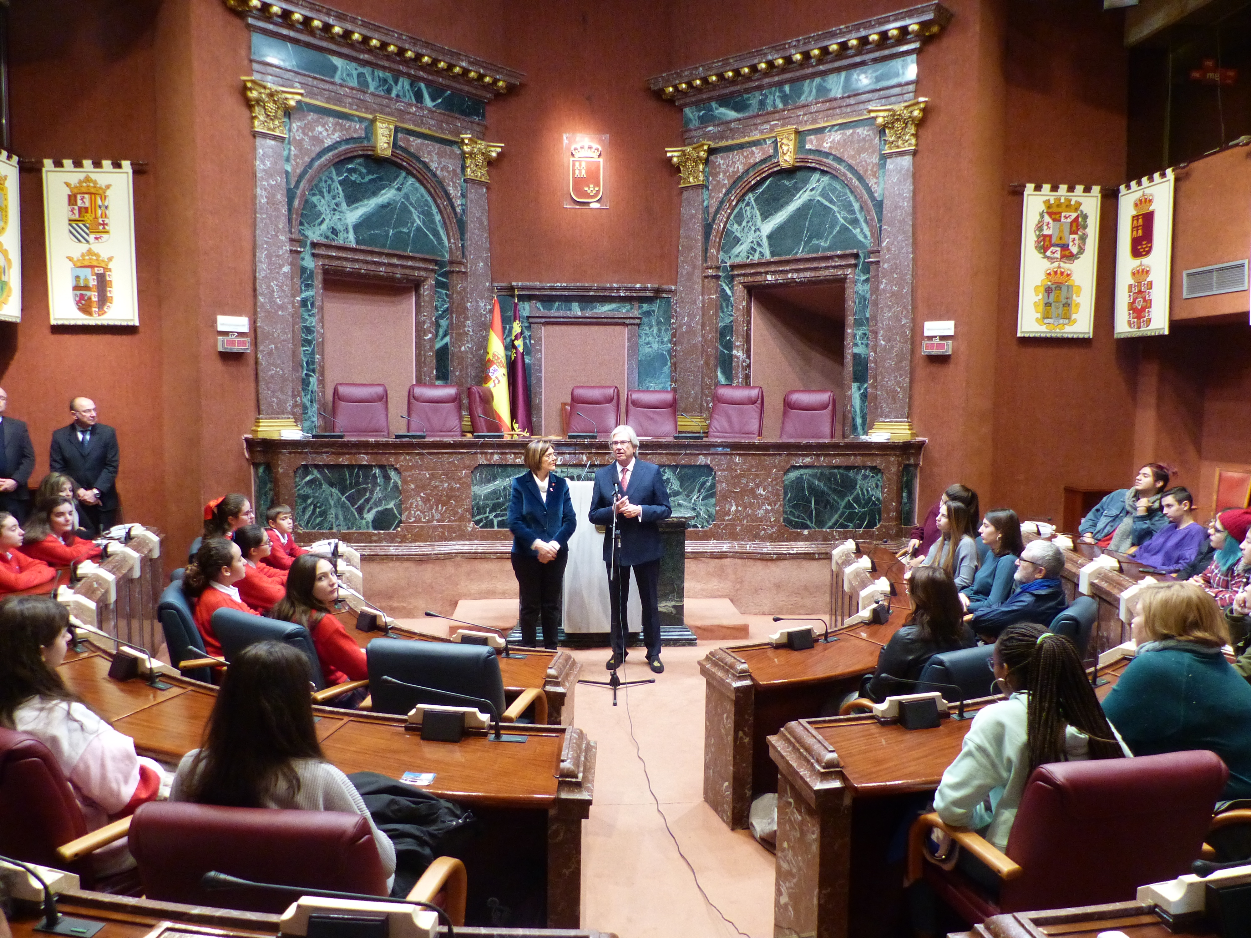 El programa educativo ‘Educando en Justicia’ visita la Asamblea