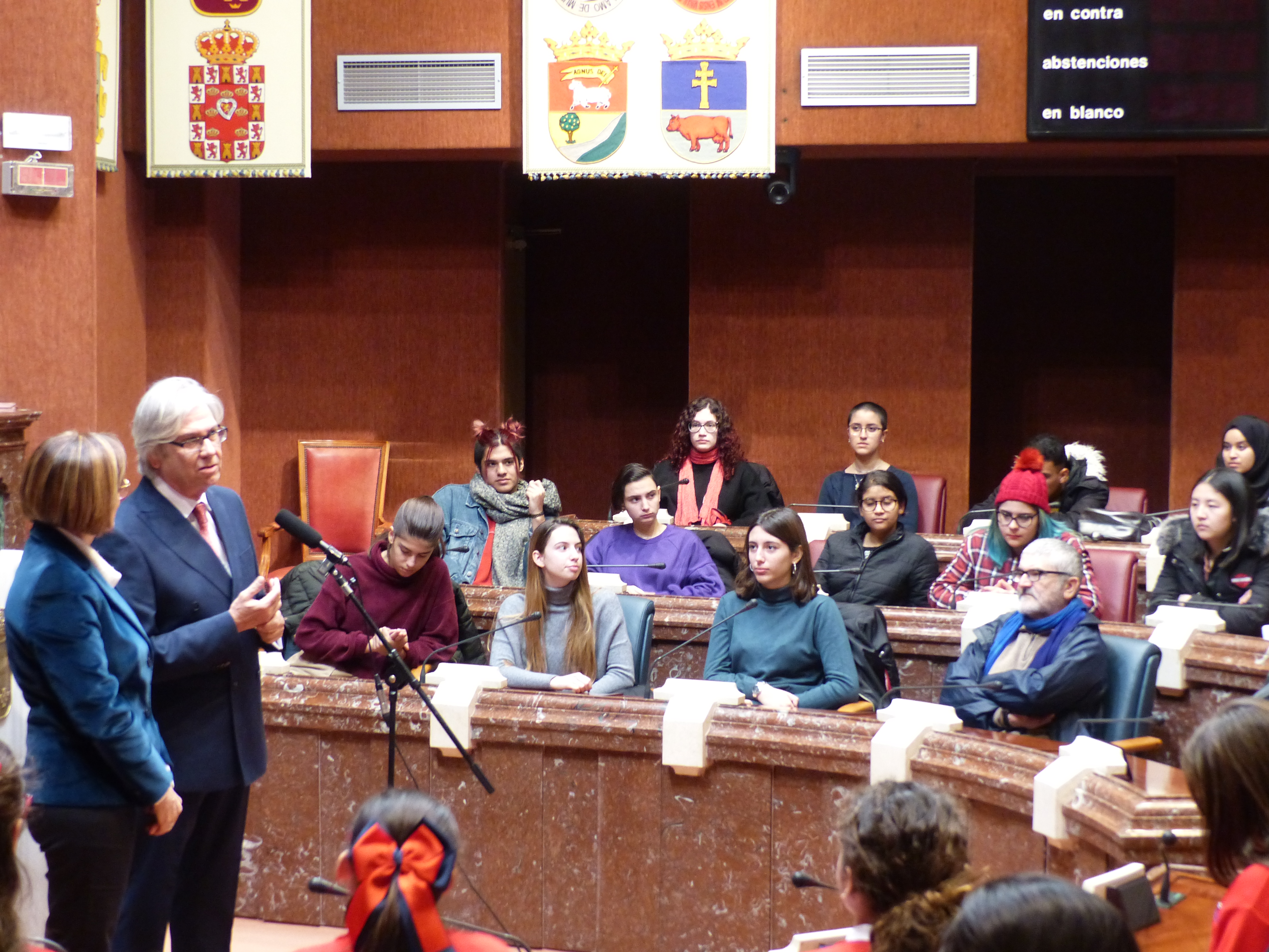 El programa educativo ‘Educando en Justicia’ visita la Asamblea