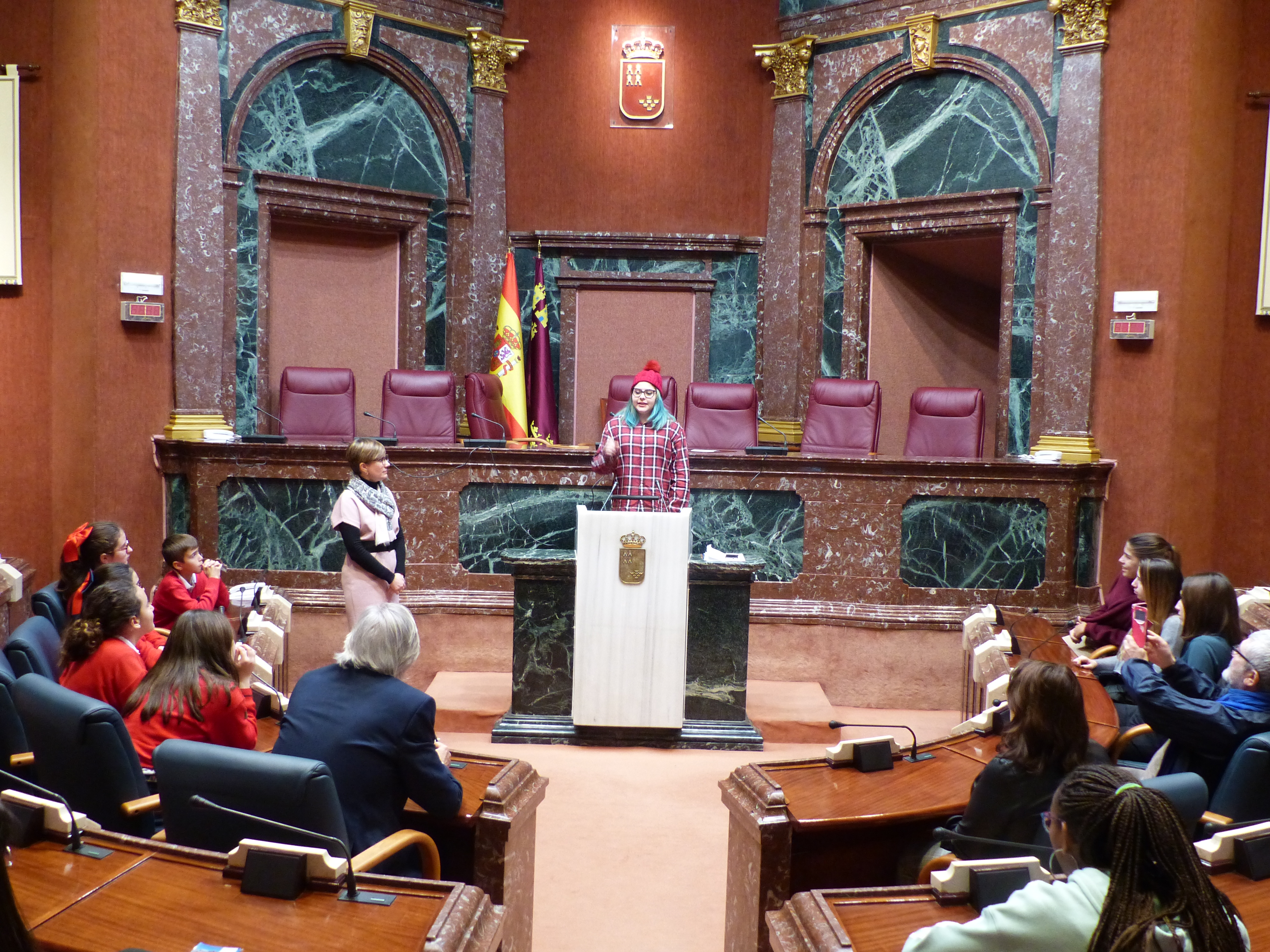 El programa educativo ‘Educando en Justicia’ visita la Asamblea