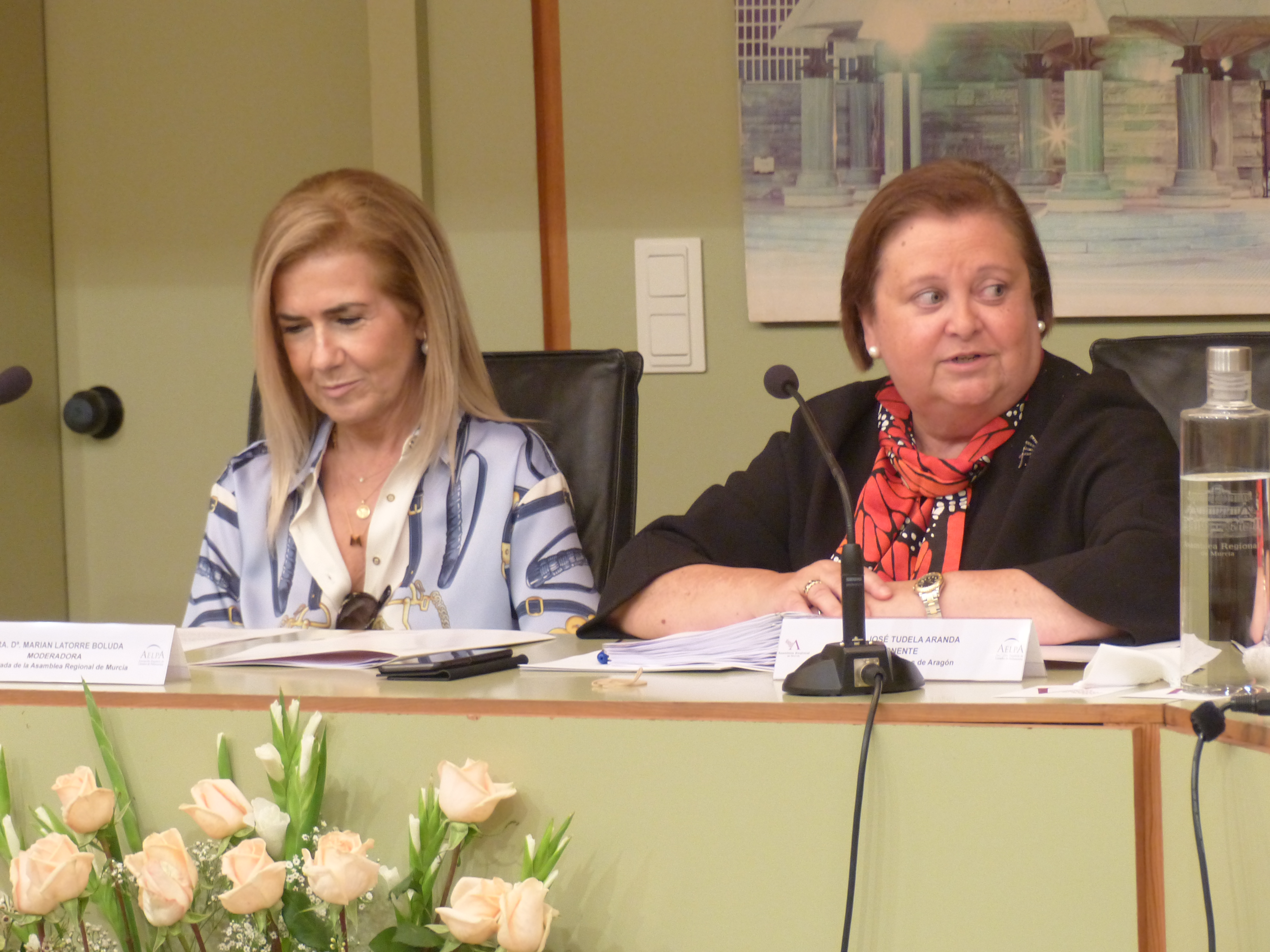 XXIV Jornadas de la Asociación Española de Letrados de Parlamentos, AELPA, en la Asamblea Regional