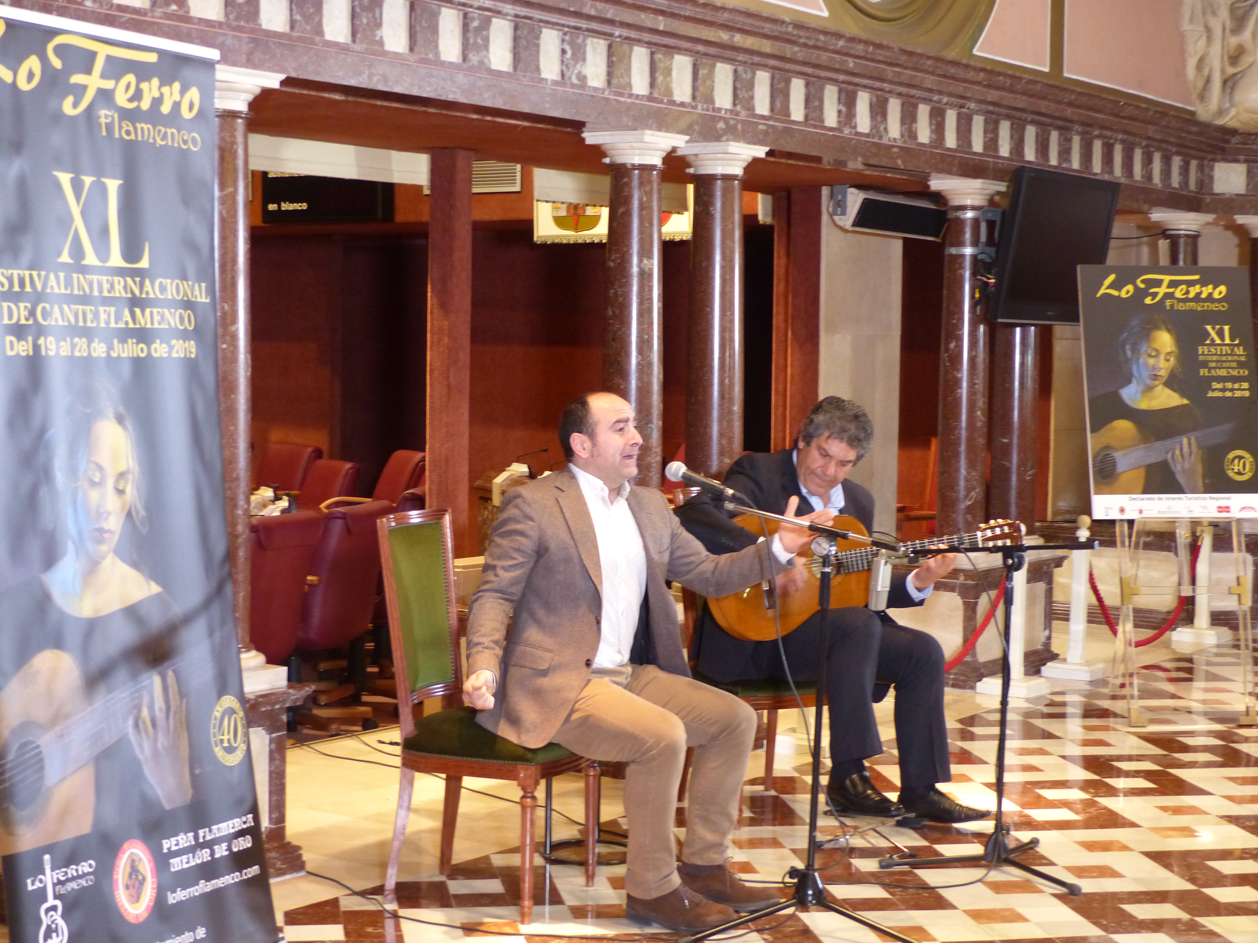 Presentación del XL Festival Internacional de Cante Flamenco Lo Ferro 2019