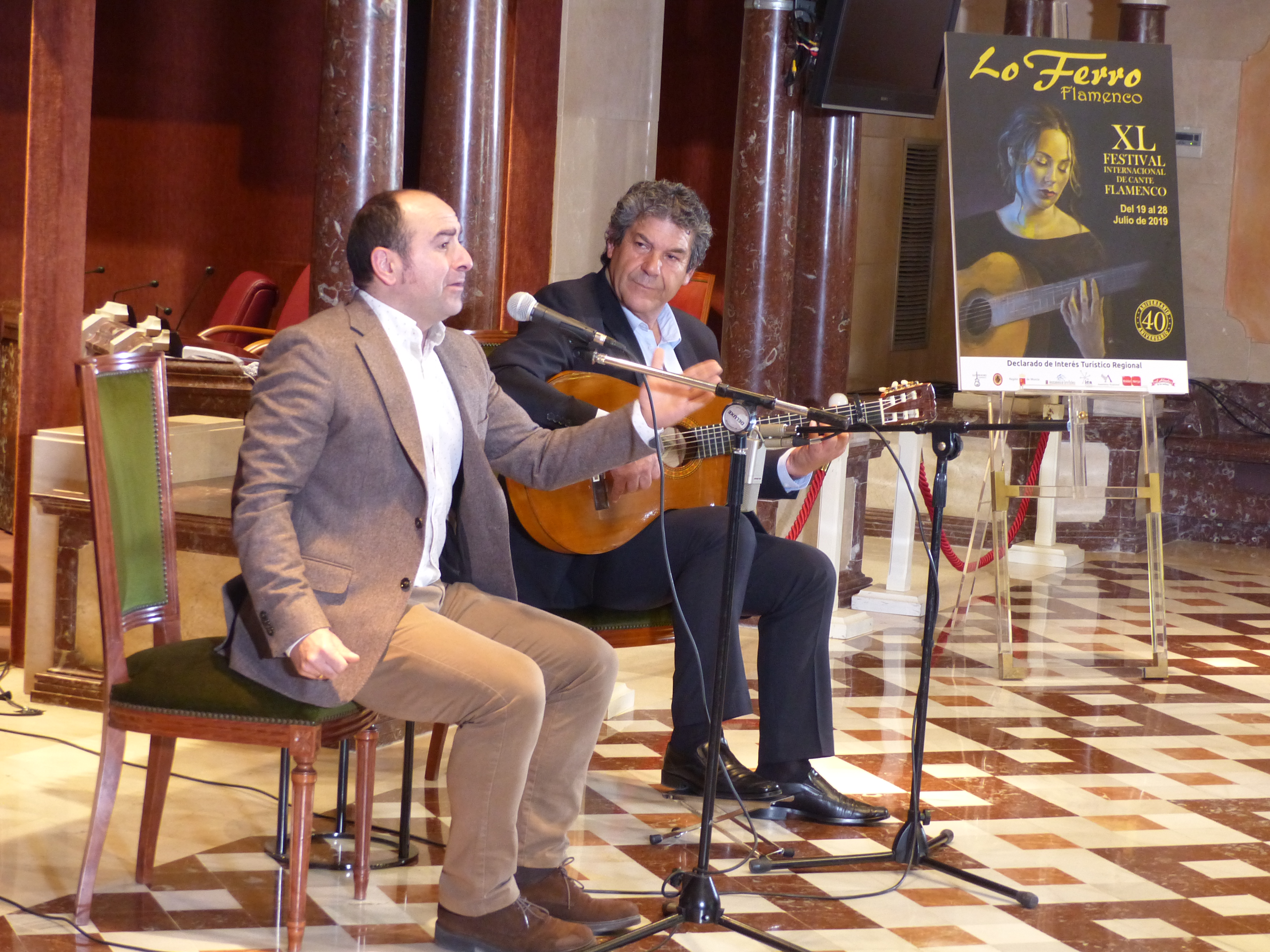 Presentación del XL Festival Internacional de Cante Flamenco Lo Ferro 2019
