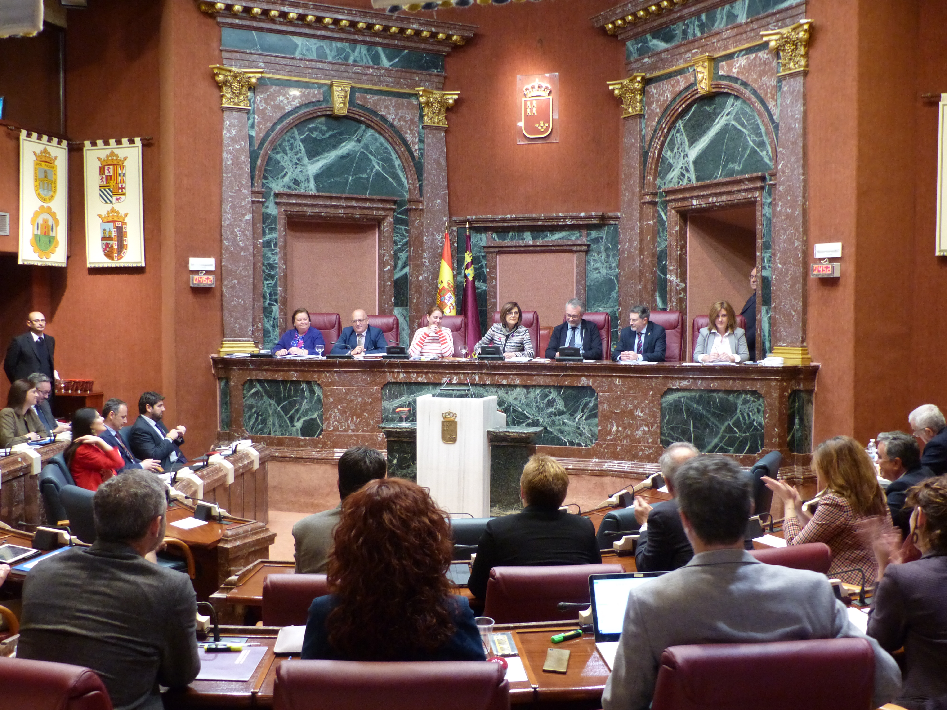 El pleno de la Asamblea aprueba por unanimidad el Reglamento de la Cámara