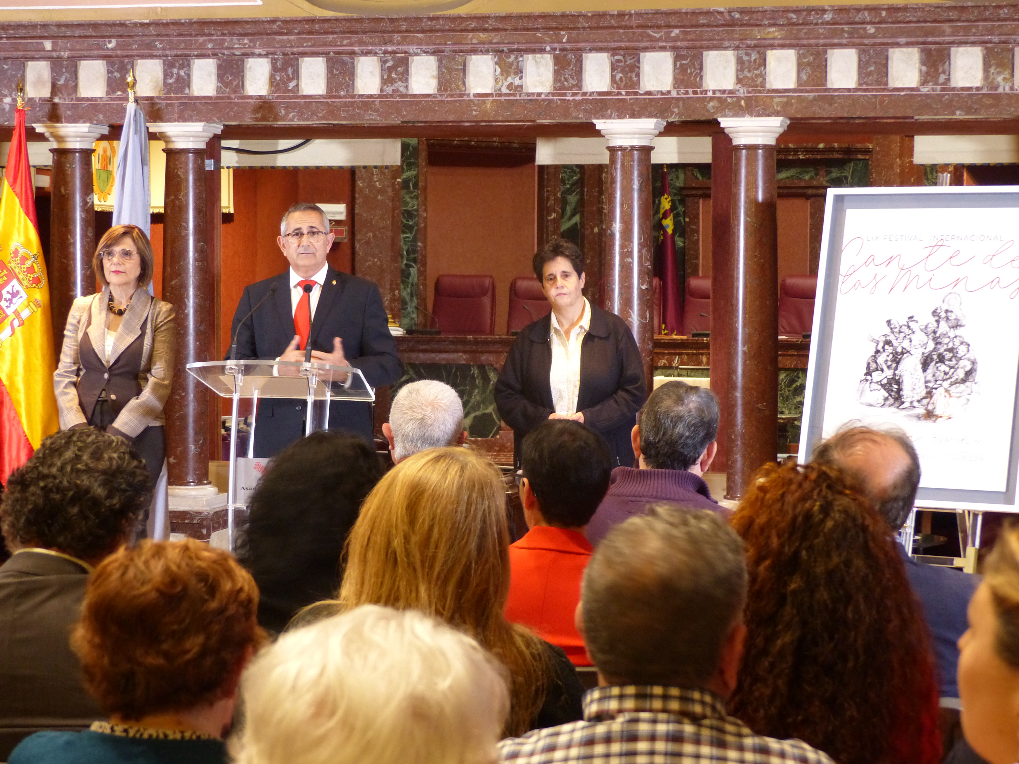 Presentación del cartel de la 59 edición del Festival Internacional del Cante de las Minas