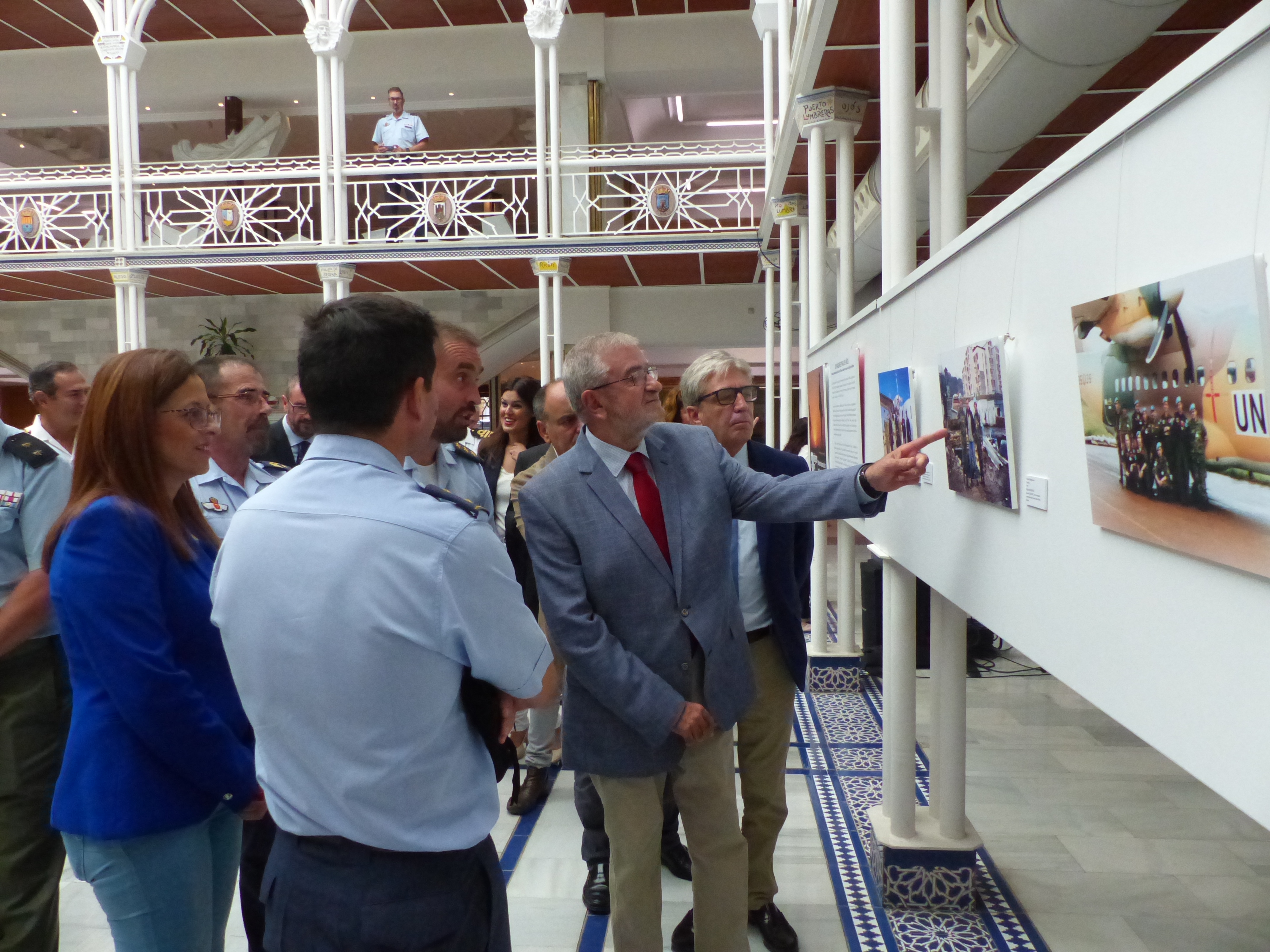 Un momento de la exposición