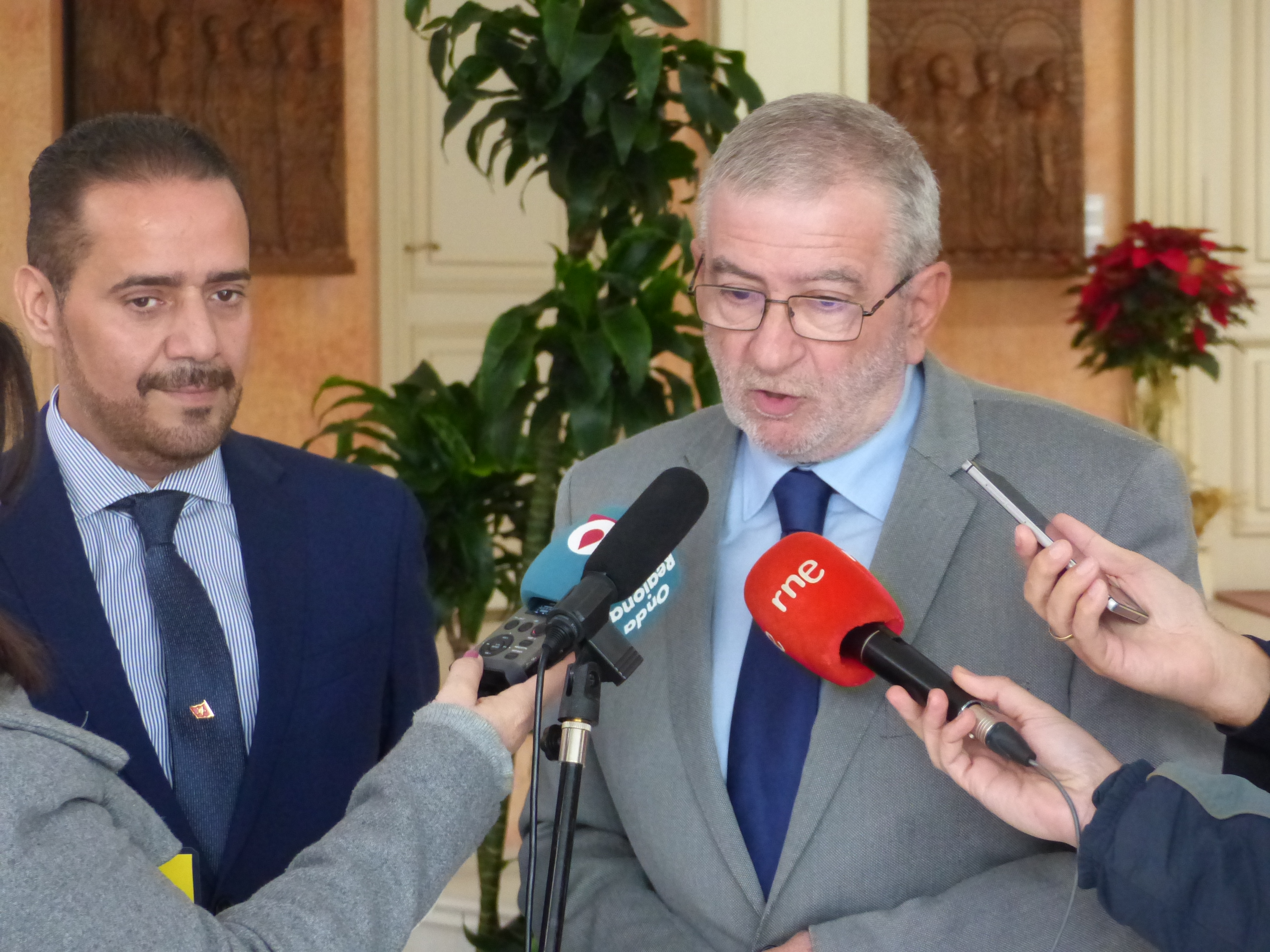 Declaraciones del presidente de la Asamblea y del cónsul de Marruecos en la Región de Murcia