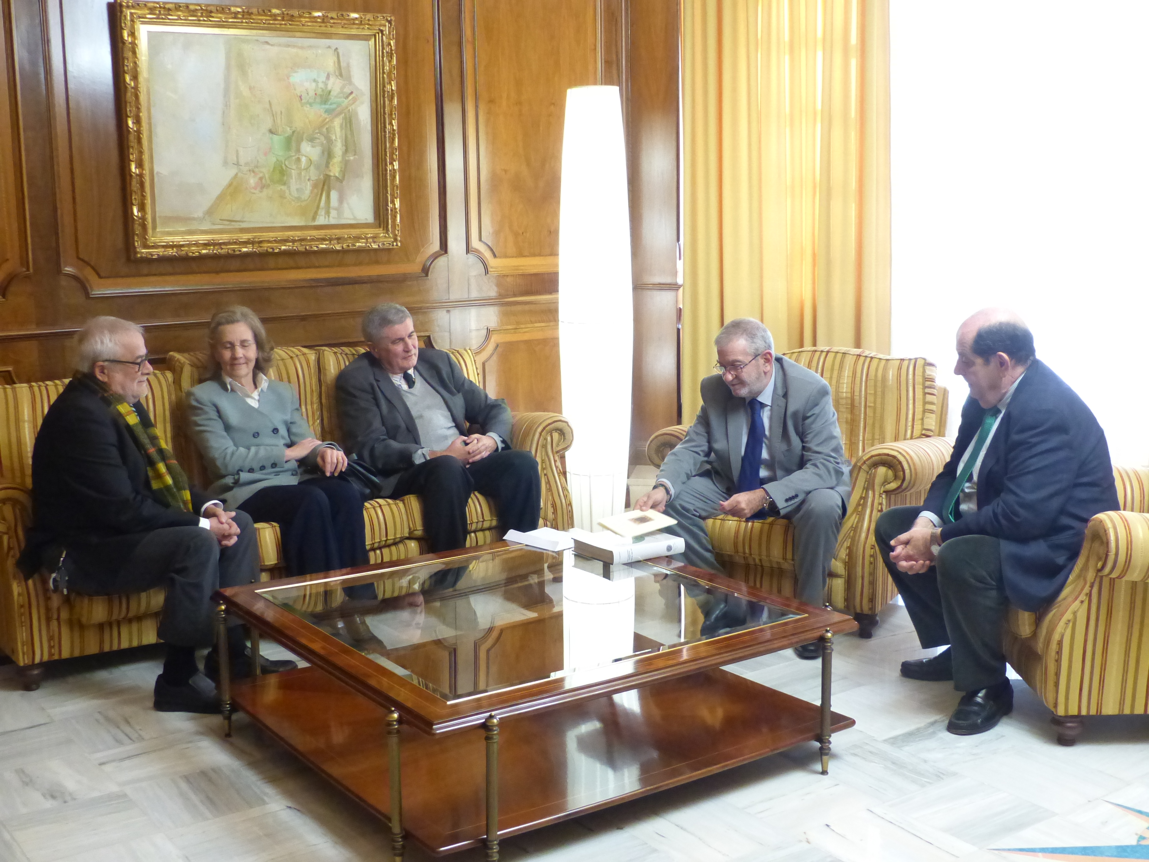 Imagen del encuentro en el Salón del Príncipe de la Asamblea Regional