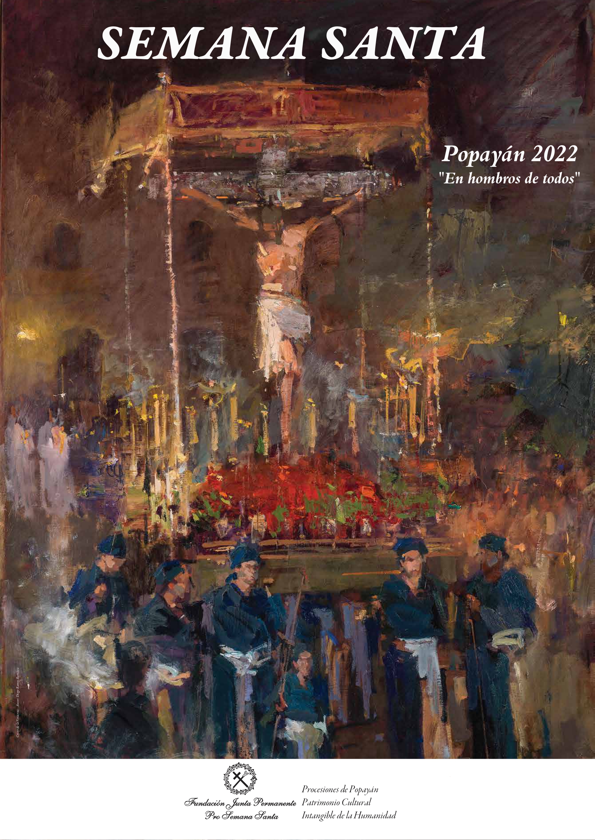 Alberto Castillo, distinguido como Miembro Ilustre de la Semana Santa de Popayán (Colombia), Patrimonio Inmaterial de la Humanidad