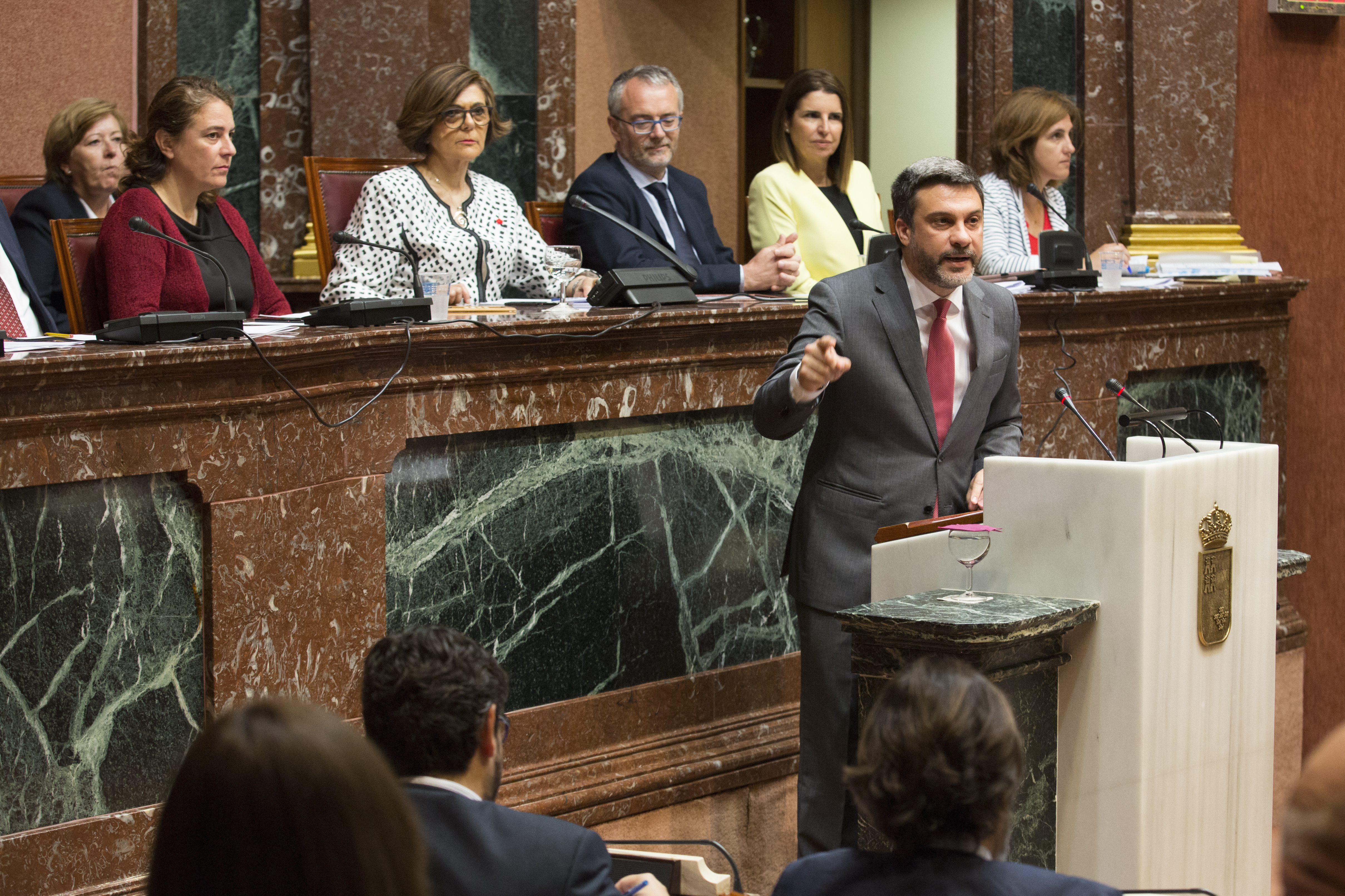 Intervención del portavoz del Grupo Parlamentario Socialista, Joaquín López Pagán