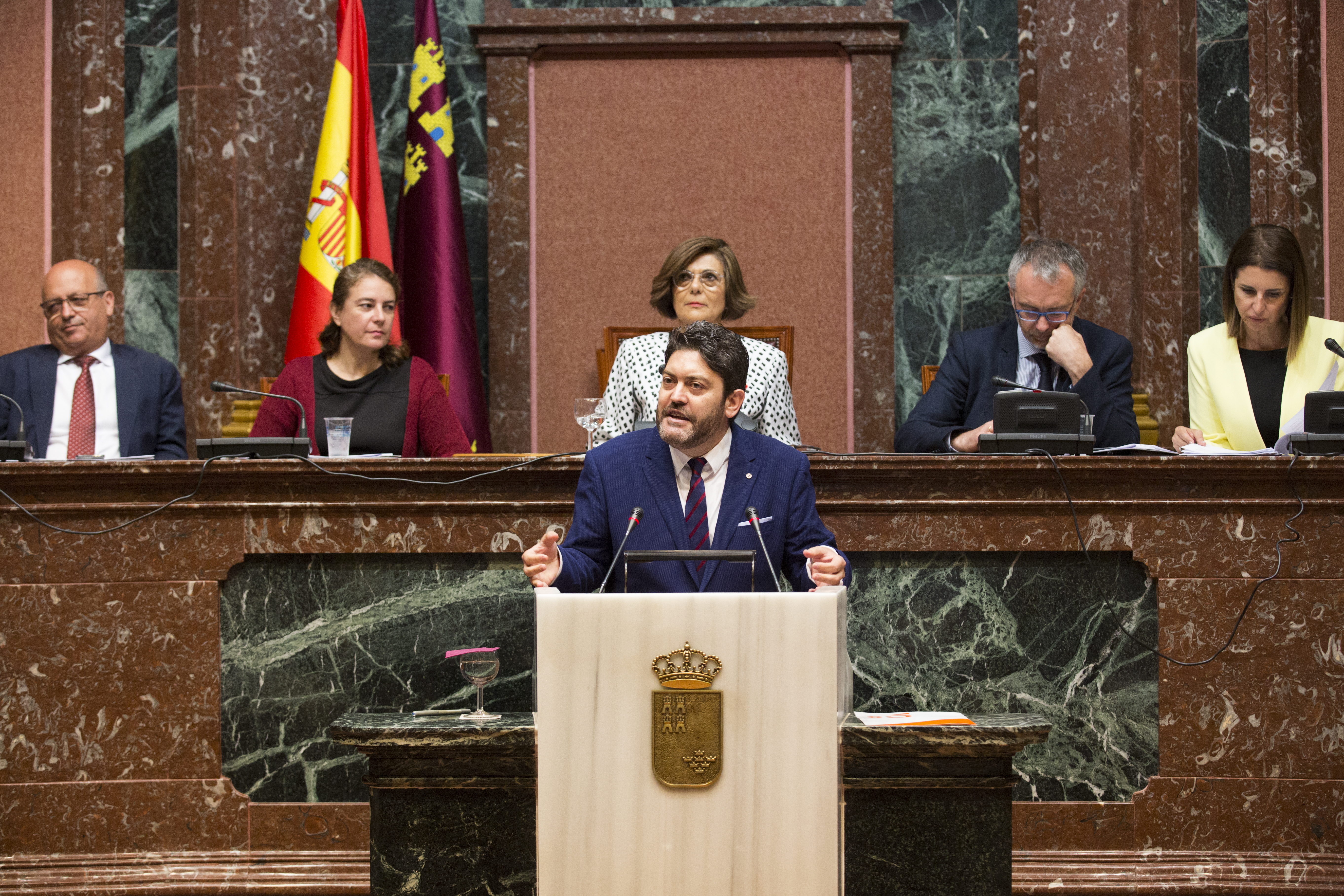 Intervención del portavoz del Grupo Parlamentario Podemos, Óscar Urralburu Arza