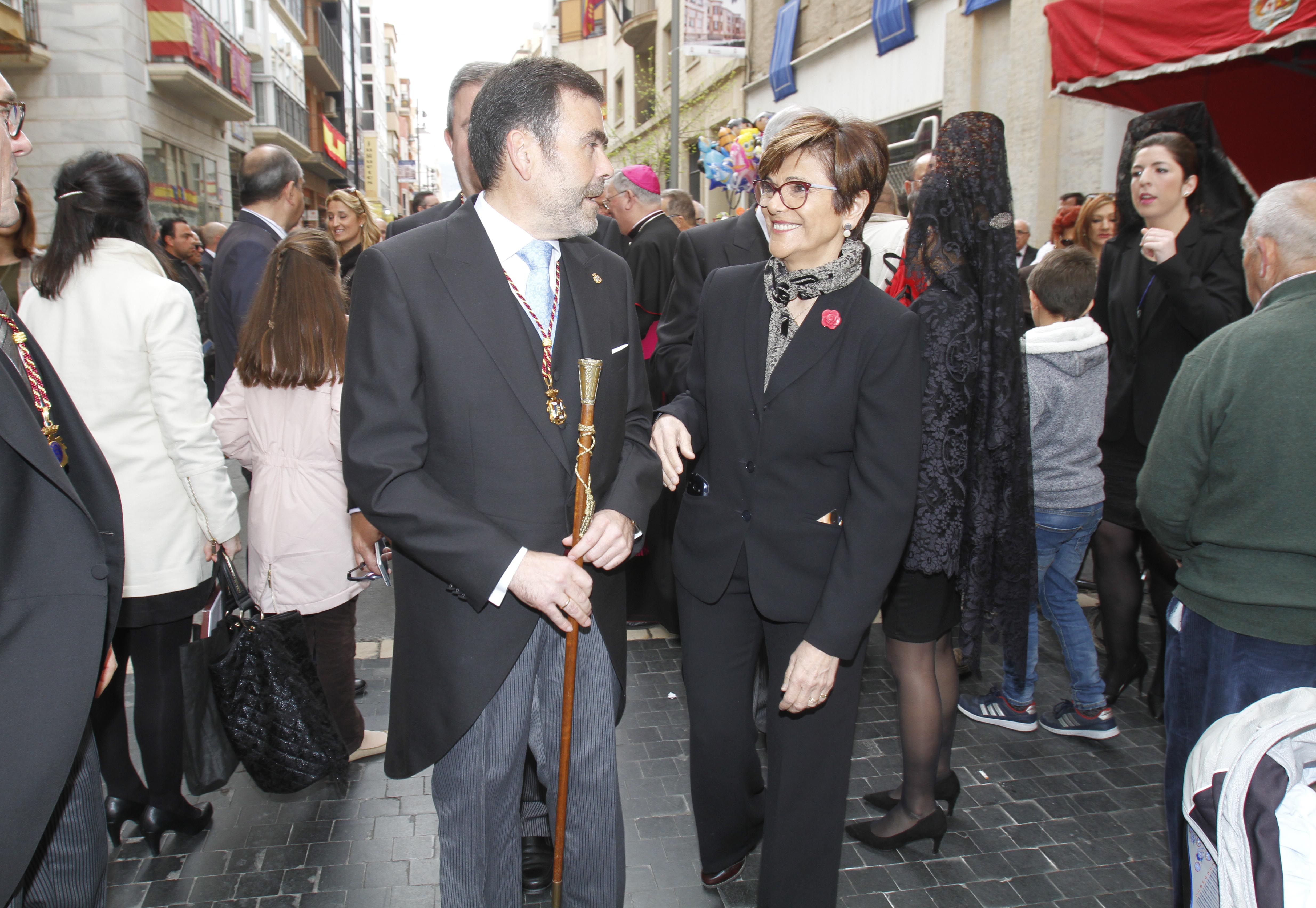 Cartagena celebra hoy a su Patrona, la Virgen de la Caridad. Un día grande lleno de sentimiento y tradición, al que se ha sumado la presidenta de la Asamblea Regional, Rosa Peñalver, asistiendo a la ofrenda de la Onza de Oro y el pregón, pronunciado por J