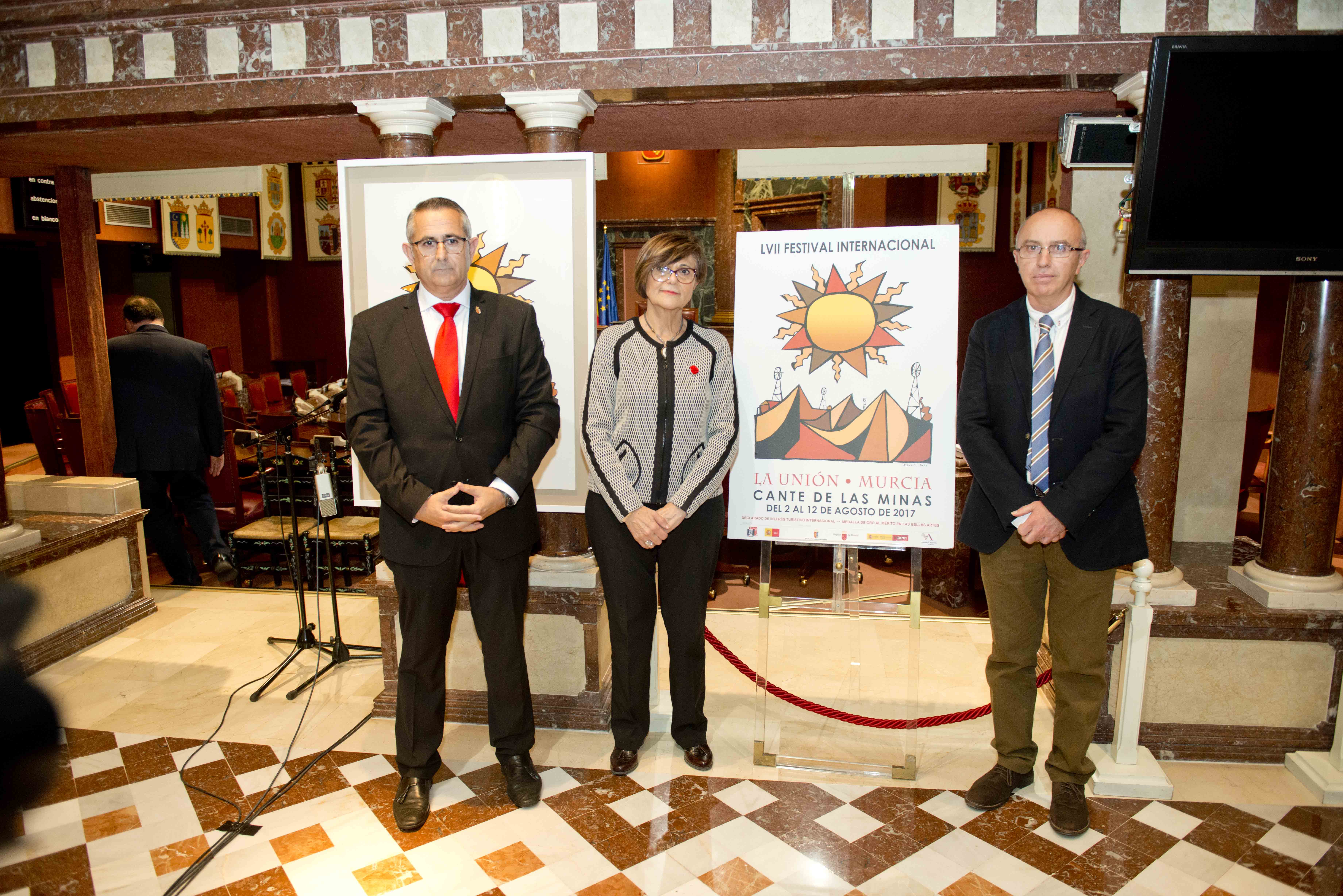 Presentación cartel anunciador Cante de las Minas