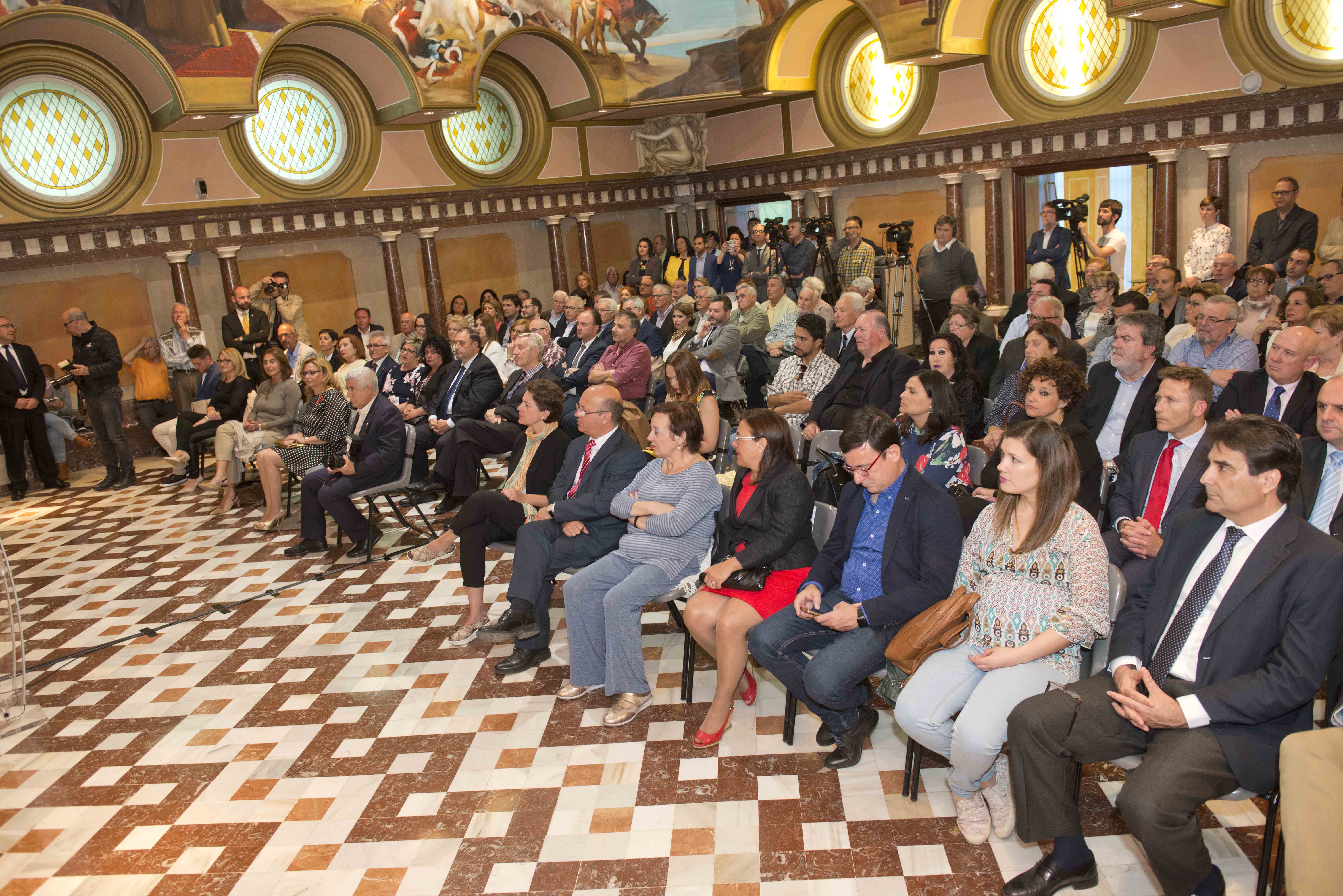 Presentación del cartel anunciador de la LVII edición del Festival Internacional del Cante de las Minas de La Unión