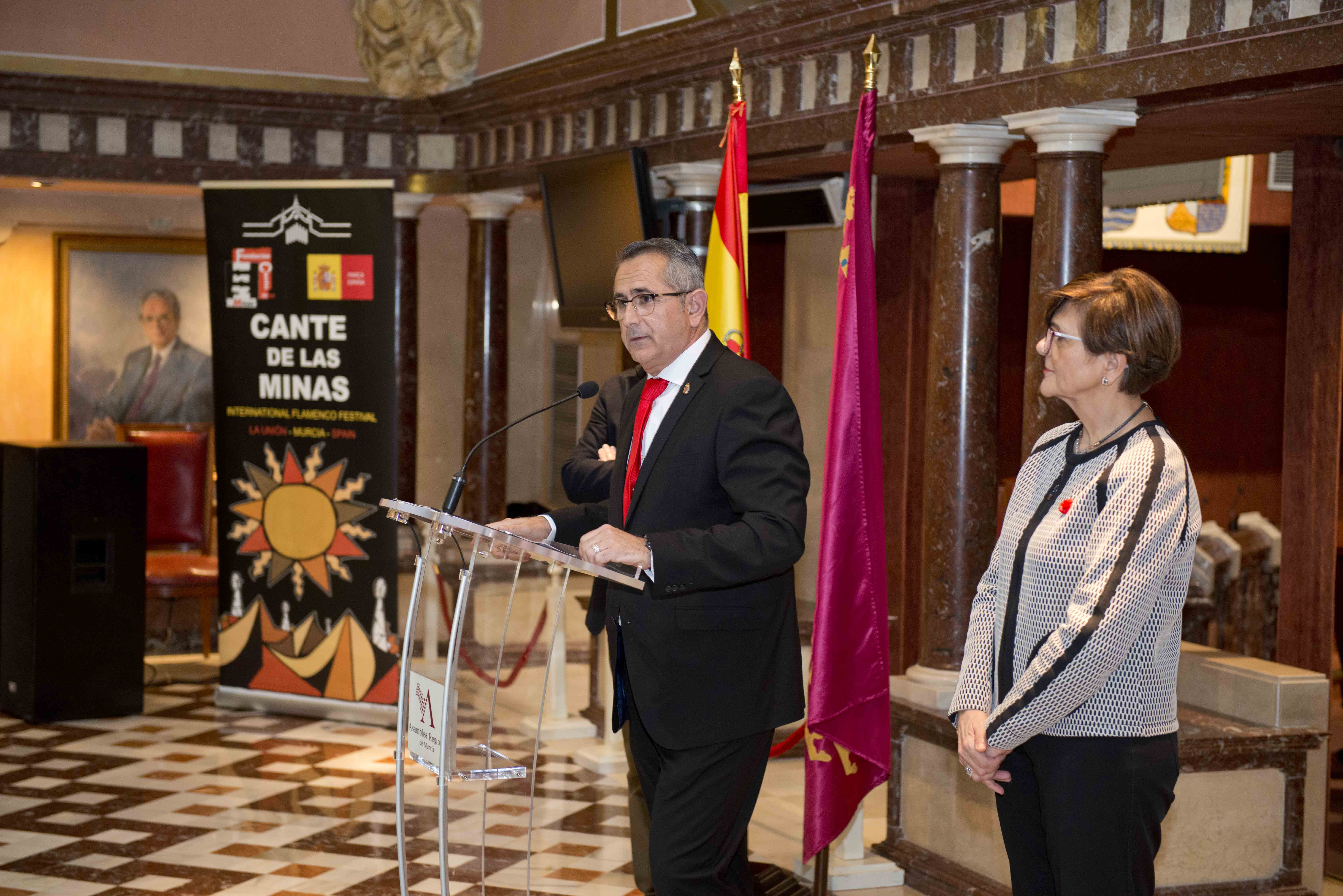 Presentación del cartel anunciador de la LVII edición del Festival Internacional del Cante de las Minas de La Unión