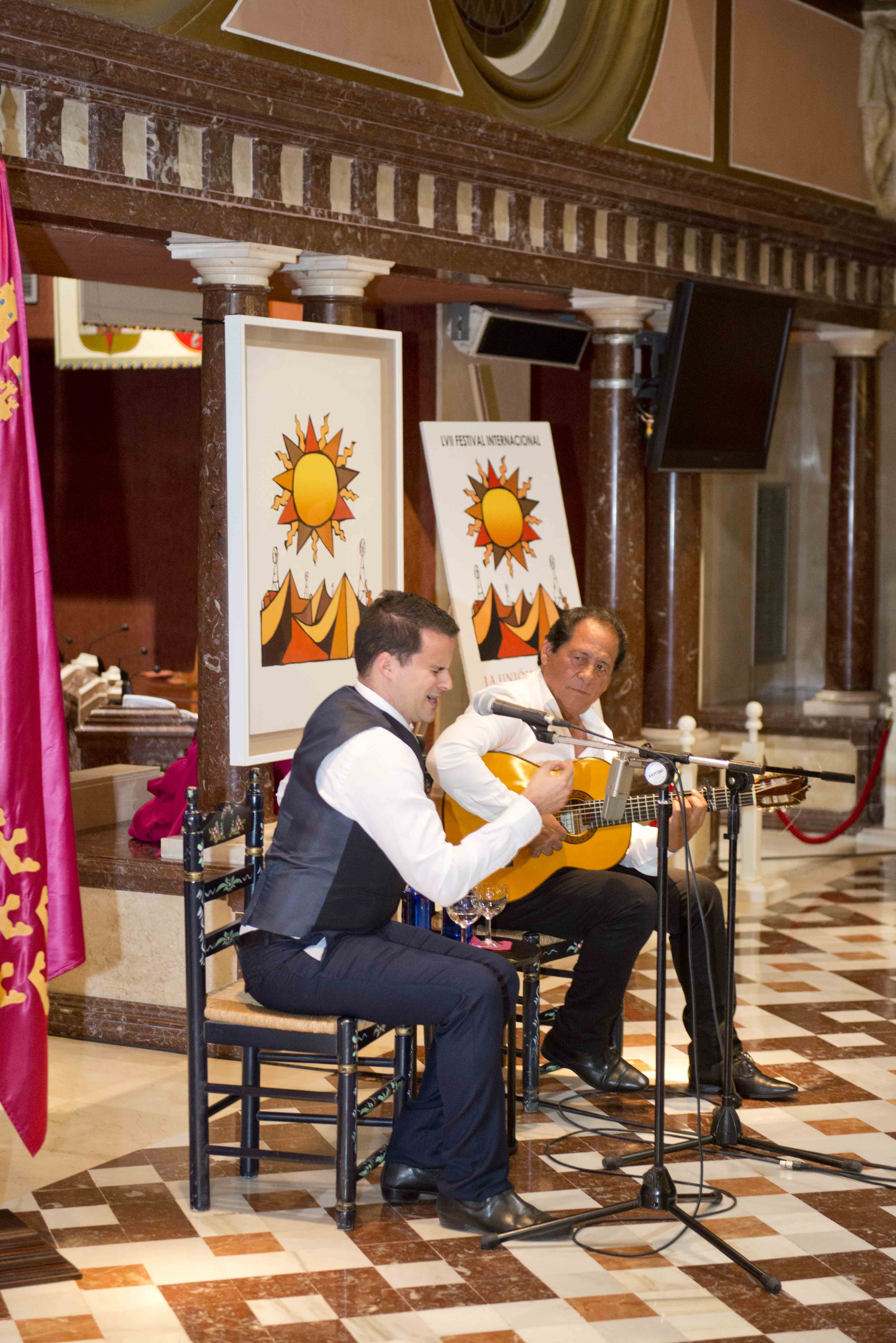 Presentación del cartel anunciador de la LVII edición del Festival Internacional del Cante de las Minas de La Unión