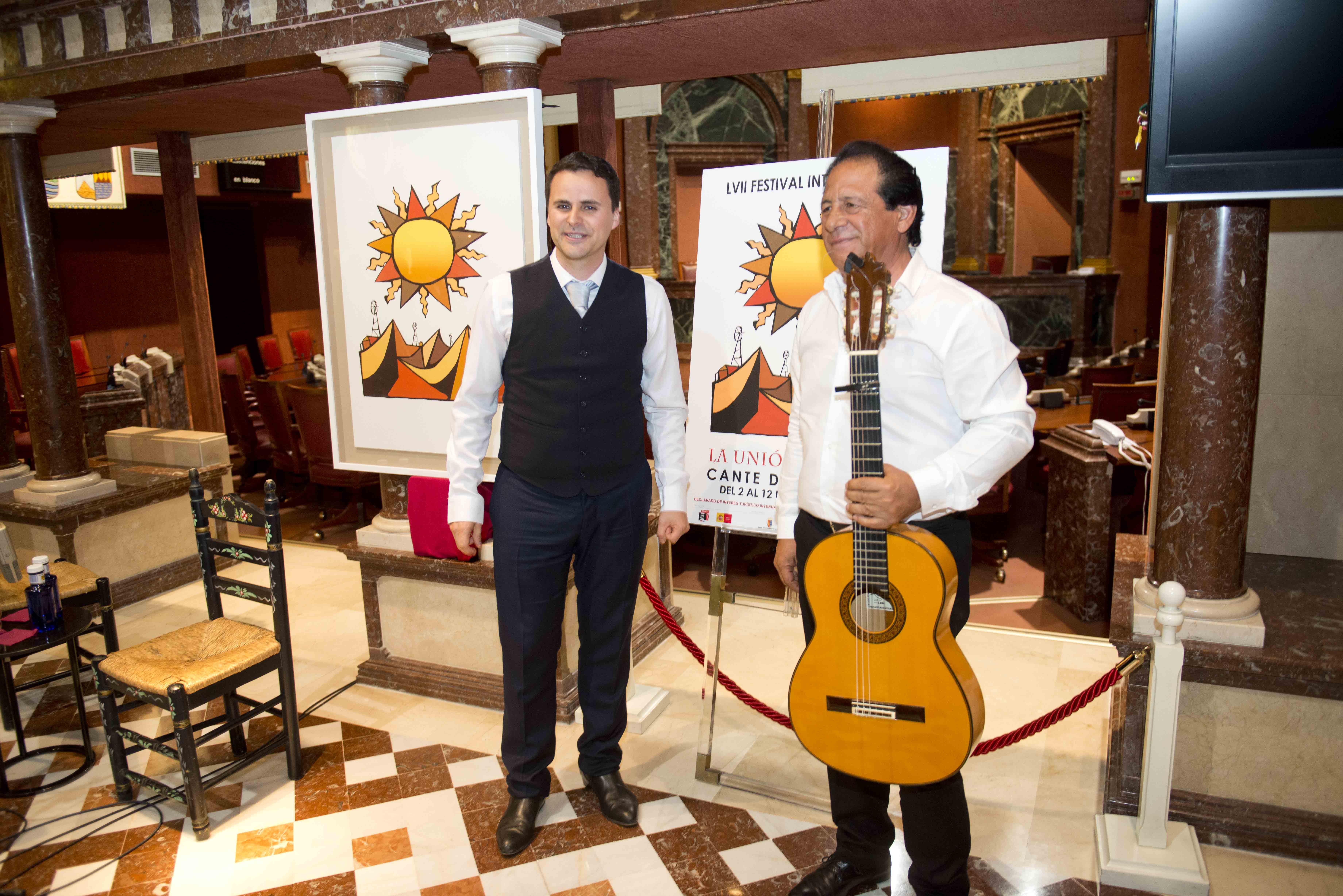 Presentación del cartel anunciador de la LVII edición del Festival Internacional del Cante de las Minas de La Unión