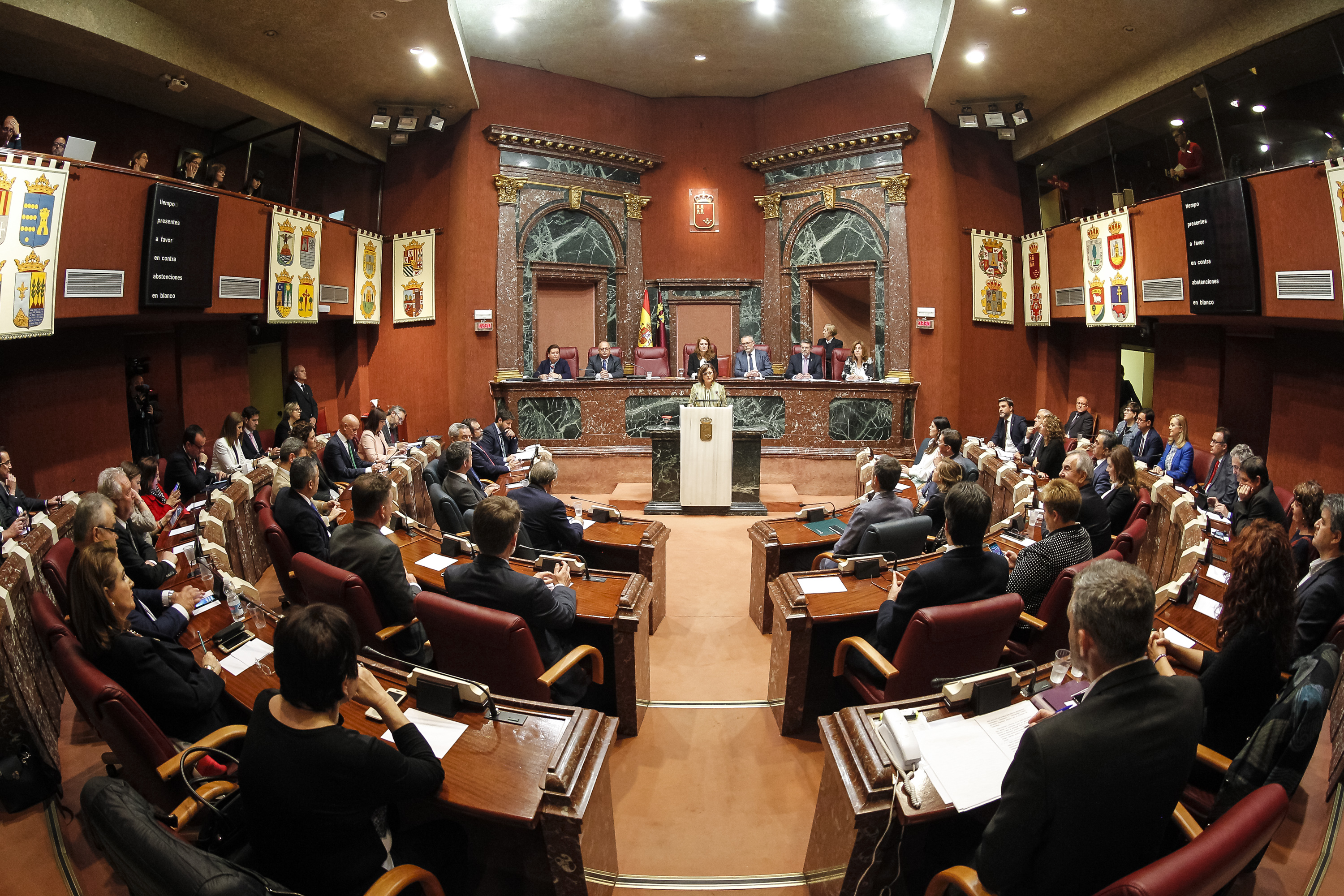 Pleno extraordinario sobre la Reforma del Estatuto de Autonomía de la Región de Murcia