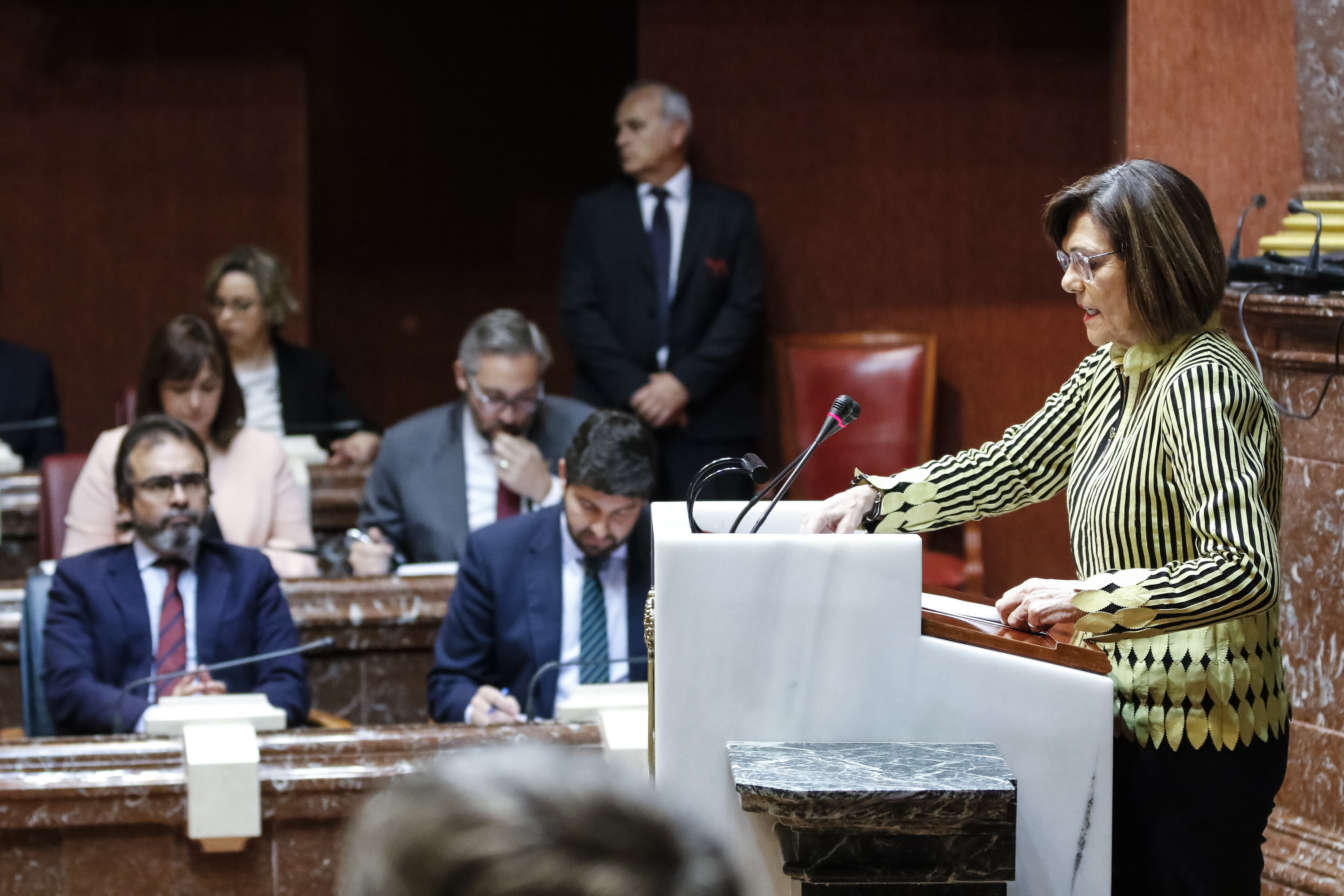 Pleno extraordinario sobre la Reforma del Estatuto de Autonomía de la Región de Murcia