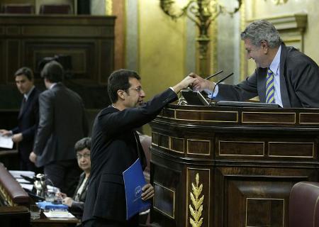 Juan Carlos Ruiz, portavoz del Grupo Popular, defendió en el Congreso la reforma que permitiría al Gobierno regional legislar mediante decreto ley
