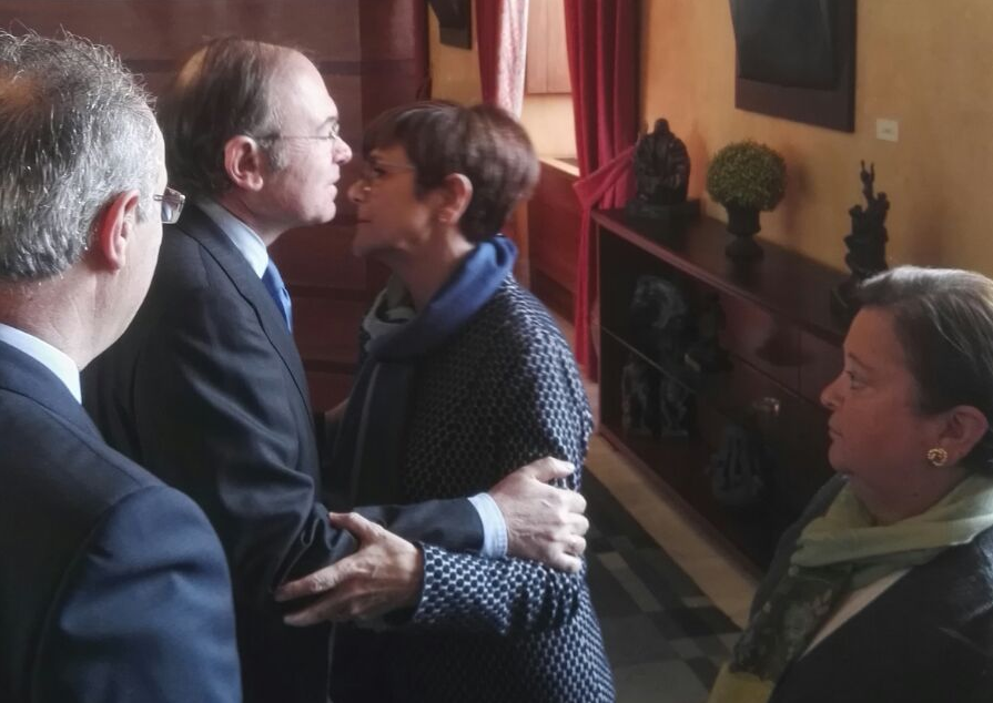 Rosa Peñalver ha asistido en el Parlamento de Andalucía al relevo en la presidencia de la CALRE 2017