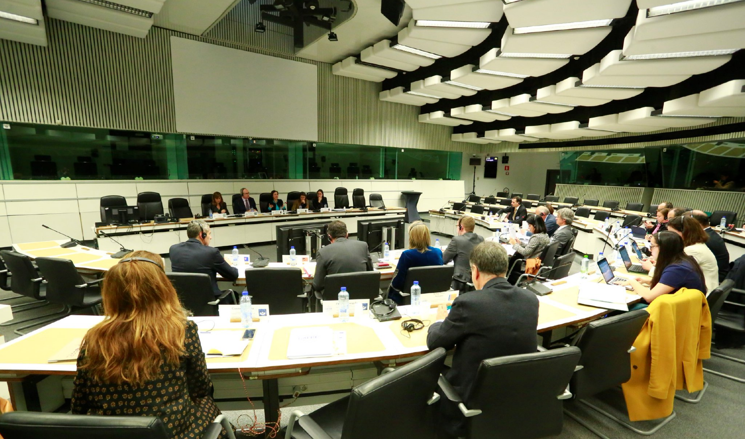 La presidenta de la Asamblea Regional, Rosa Peñalver, presenta en Bruselas su plan de trabajo sobre Igualdad de Género