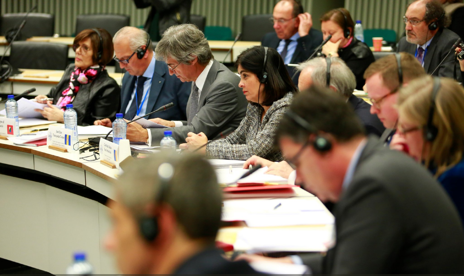 La presidenta de la Asamblea Regional, Rosa Peñalver, presenta en Bruselas su plan de trabajo sobre Igualdad de Género