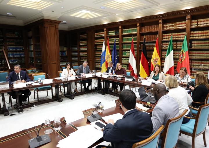 La presidenta de la Asamblea Regional de Murcia, Visitación Martínez, participa en la reunión del Grupo de Trabajo La presidenta de la Asamblea Regional de Murcia, Visitación Martínez, participa en la reunión del Grupo de Trabajo