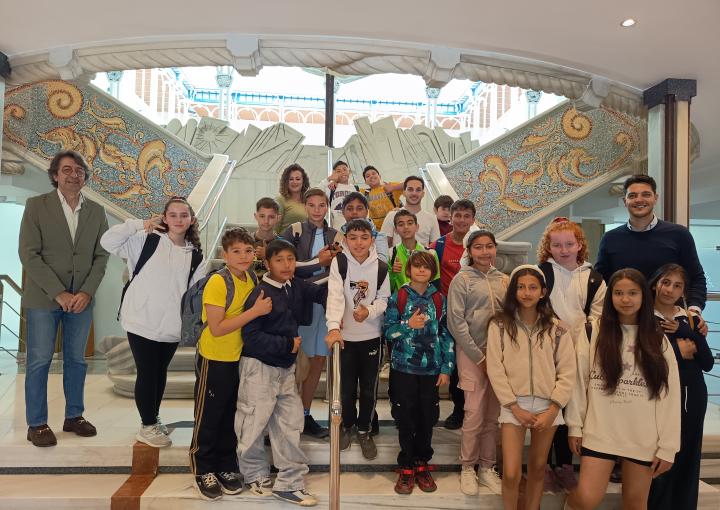 Esta semana nos han visitado estudiantes de Águilas y Lorca