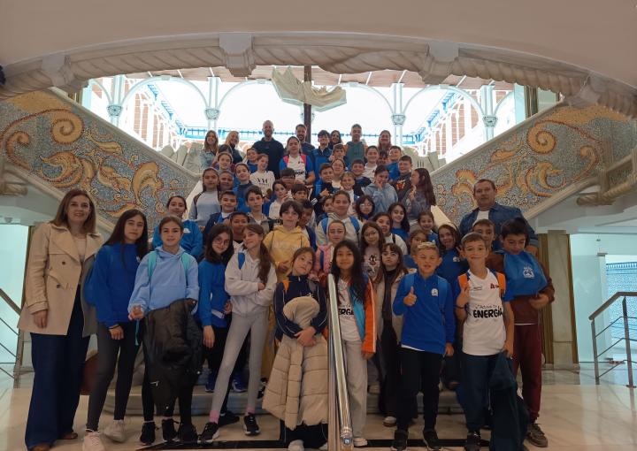 Esta semana nos han visitado estudiantes de Murcia, Puerto Lumbreras, Cartagena y Alguazas