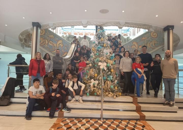 Este mes nos han visitado estudiantes de Mazarrón, de Alhama de Murcia y de Totana