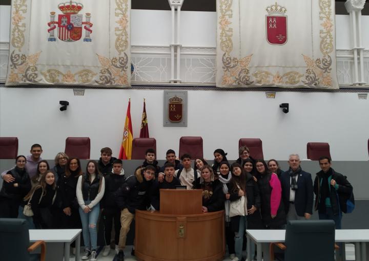 IES La Basílica (Murcia), CEIP Juan González (Lorca) y CC Susarte (Las Torres de Cotillas)