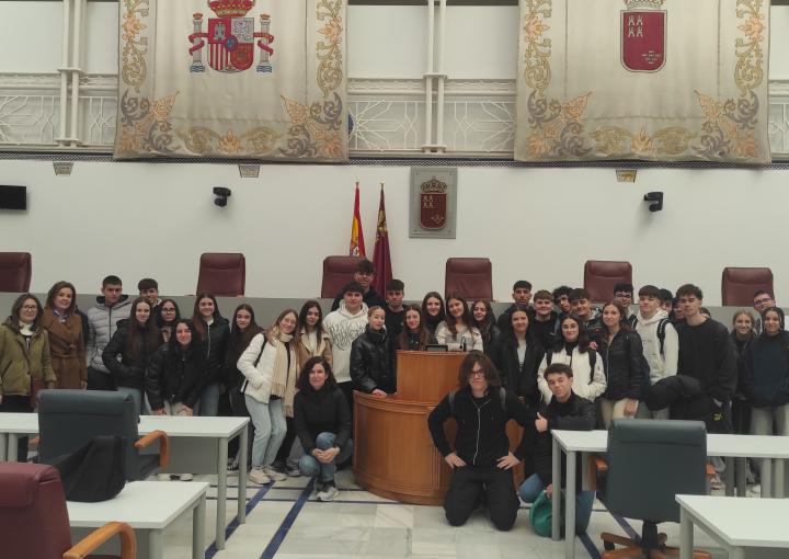 Esta semana nos han visitado estudiantes de Alcantarilla, Águilas, Murcia, Beniel, Cartagena, San Javier, Molina de Segura y Cehegín