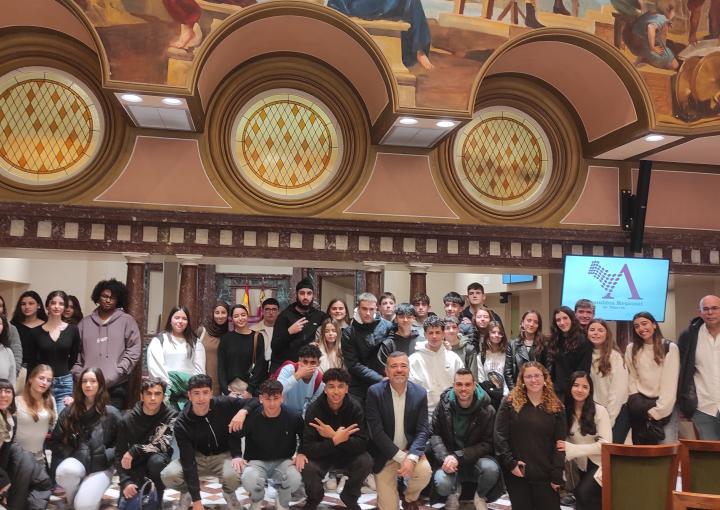 Esta semana nos han visitado estudiantes de San Javier, Fortuna, Alcantarilla, Mula, Murcia y Yecla