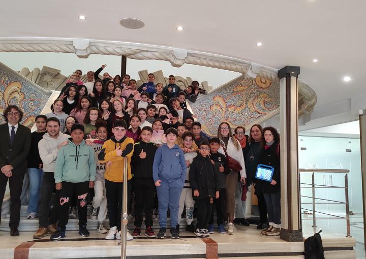 Esta semana nos han visitado estudiantes de Abarán Murcia, Torre Pachecho y Caravaca de la Cruz