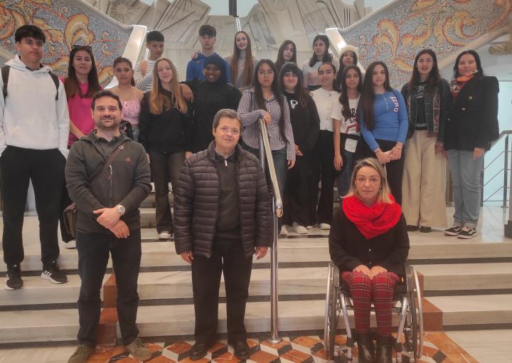 Esta semana nos han visitado estudiantes de Alhama de Murcia, La Unión, Las Torres de Cotillas, Mula, Cieza, Yecla y Cartagena