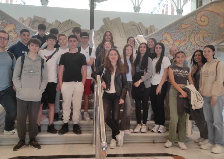 Esta semana nos han visitado estudiantes de Águilas, Lorca, Yecla, Cieza, Caravaca de la Cruz y Cartagena
