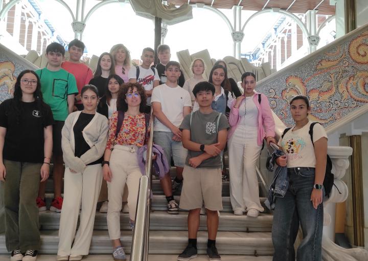 Esta semana nos han visitado estudiantes de Caravaca de la Cruz, Fuente Álamo, Cieza, Fortuna, Águilas, Molina de Segura y Cartagena