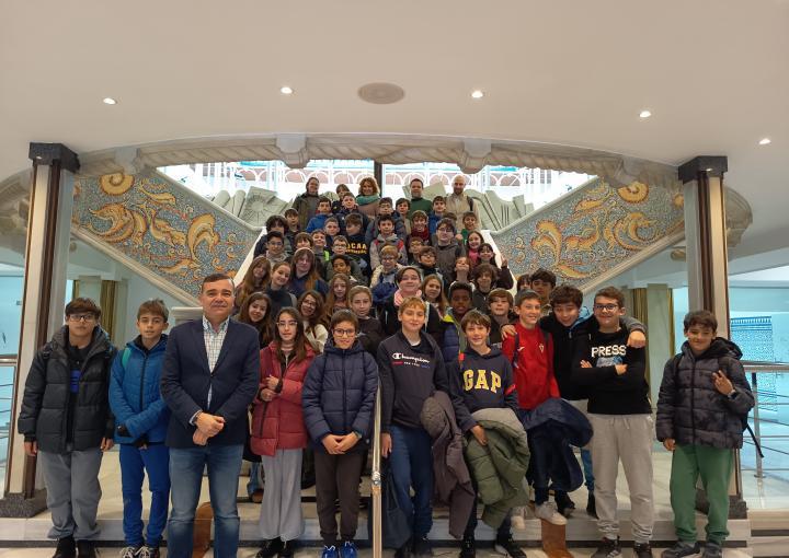 Esta semana nos han visitado estudiantes de Murcia, Águilas, Librilla, La Unión, Archena, Molina de Segura, Cartagena y Cieza