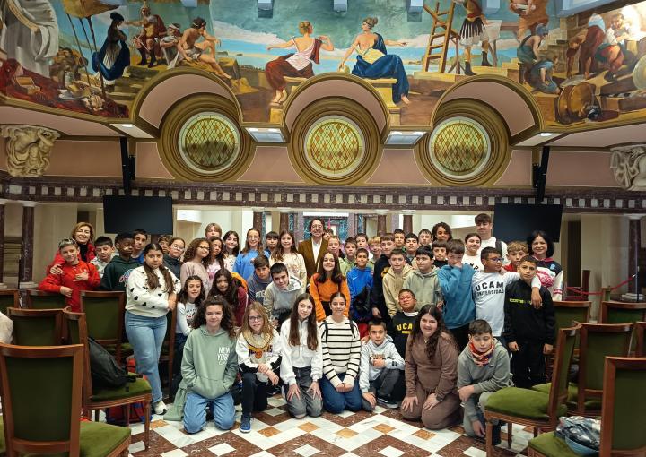 Esta semana nos han visitado estudiantes de Murcia, Molina de Segura, Yecla, Totana, Fortuna y La Unión