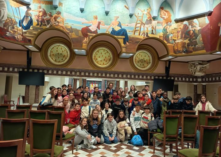 Esta semana nos han visitado estudiantes de Mula, Puerto Lumbreras, Alhama de Murcia, Molina de Segura, Santomera, Lorca y Murcia